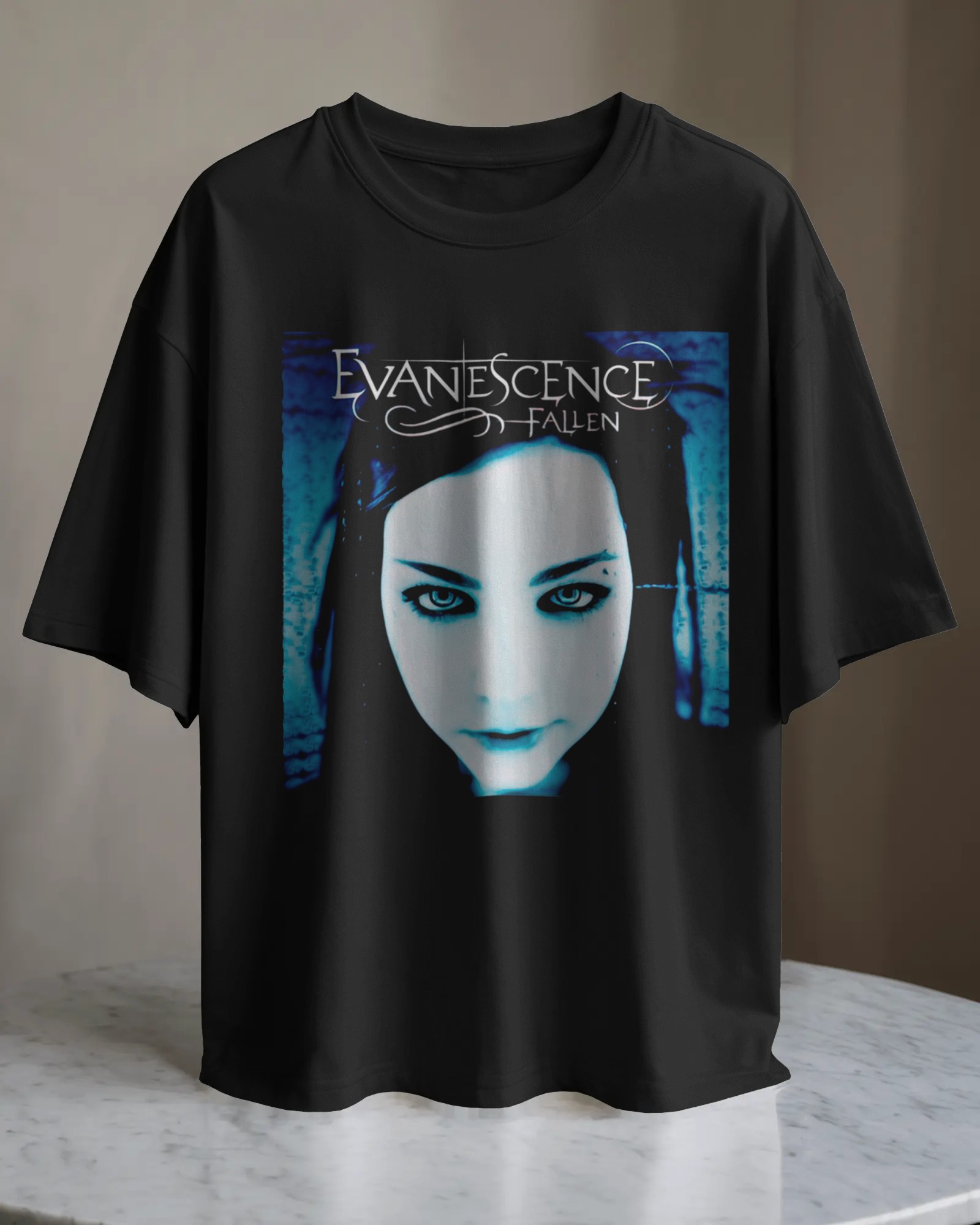 POLO OVERSIZE BANDA METAL EVANESCENSE 01 - 1