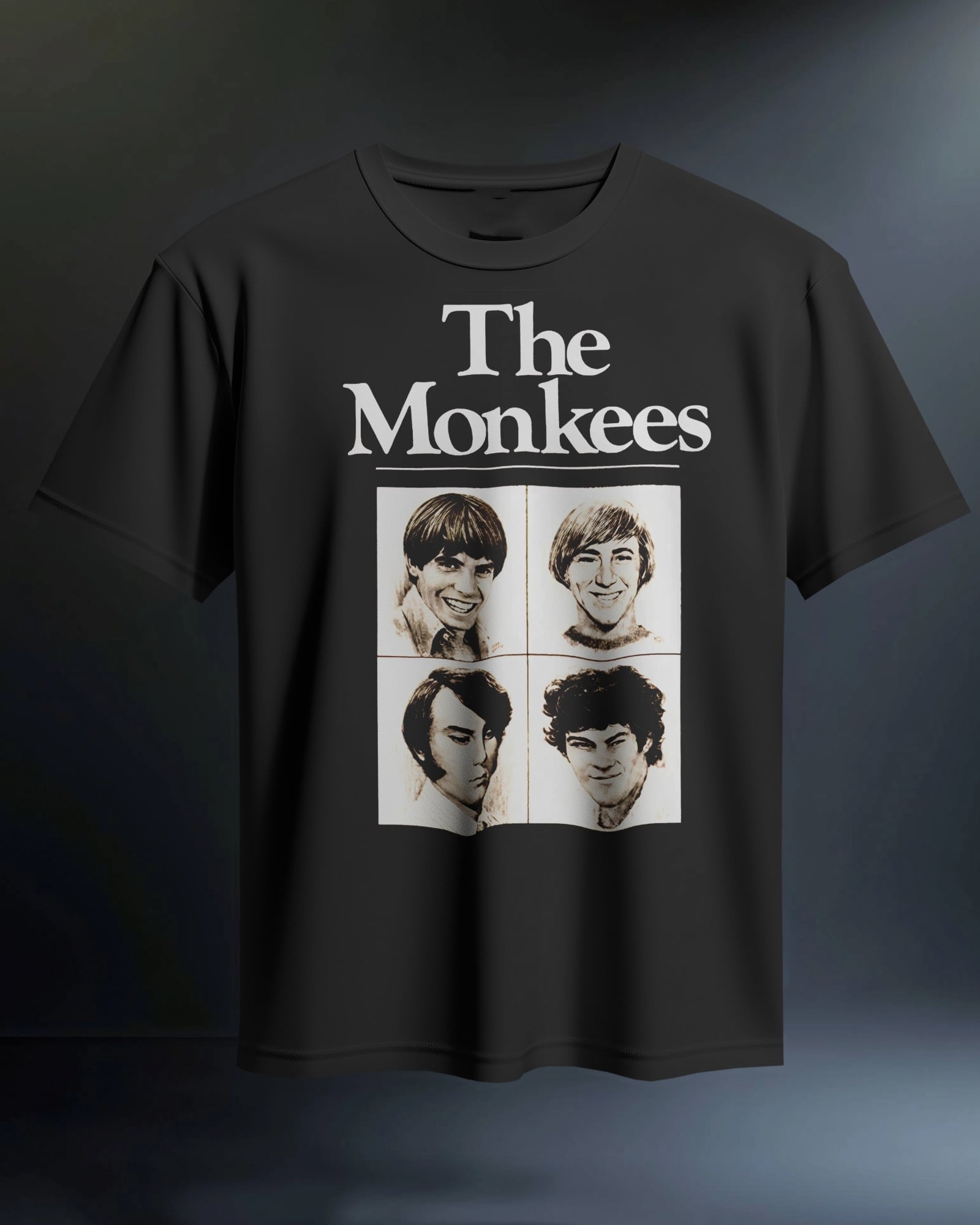 POLO REGULAR FIT BANDA DE ROCK THE MONKEES 010 - 1