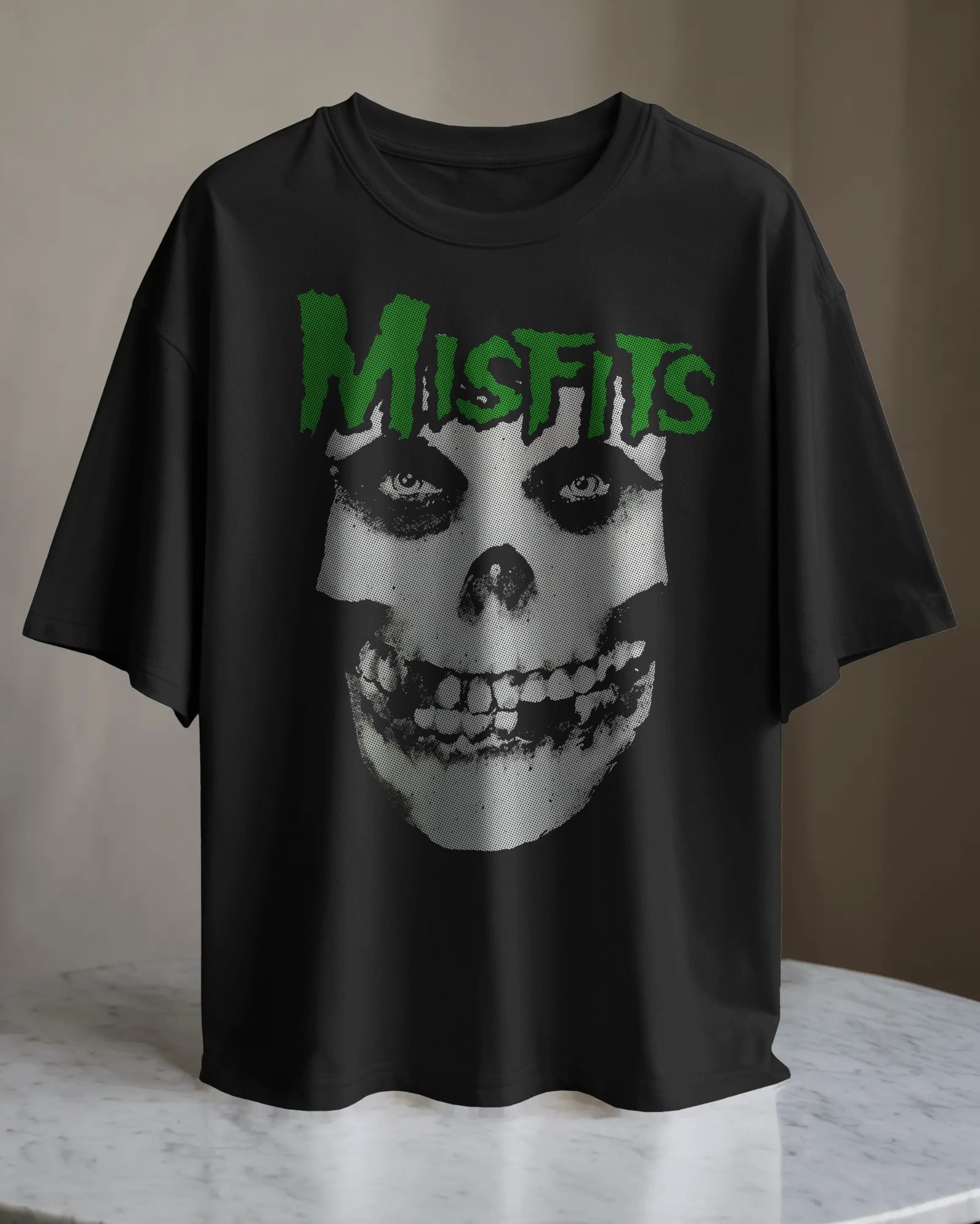 POLO OVERSIZE BANDA MISFITS 012 - 1