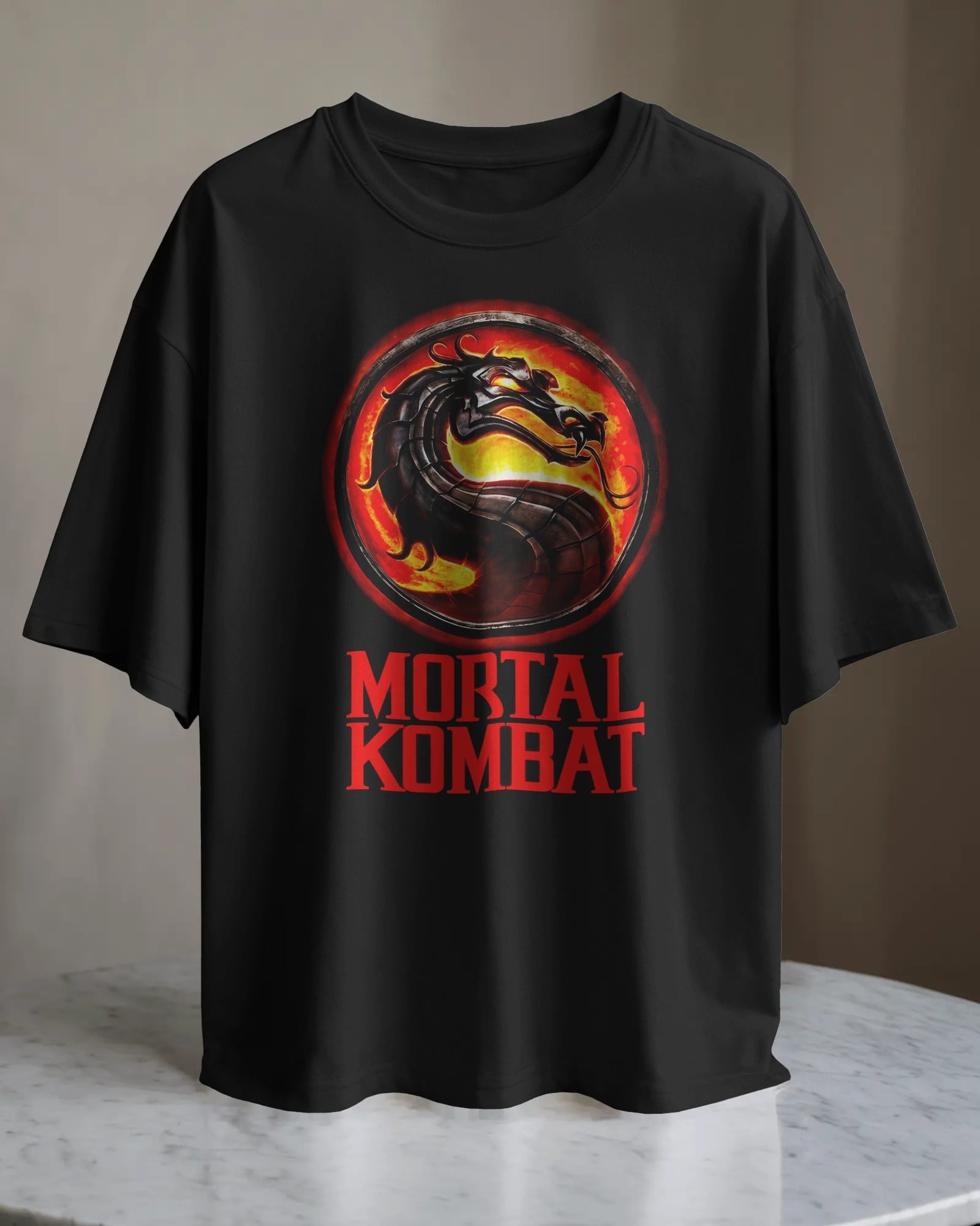 POLO OVERSIZE VIDEOJUEGO MORTAL KOMBAT 010 - 1