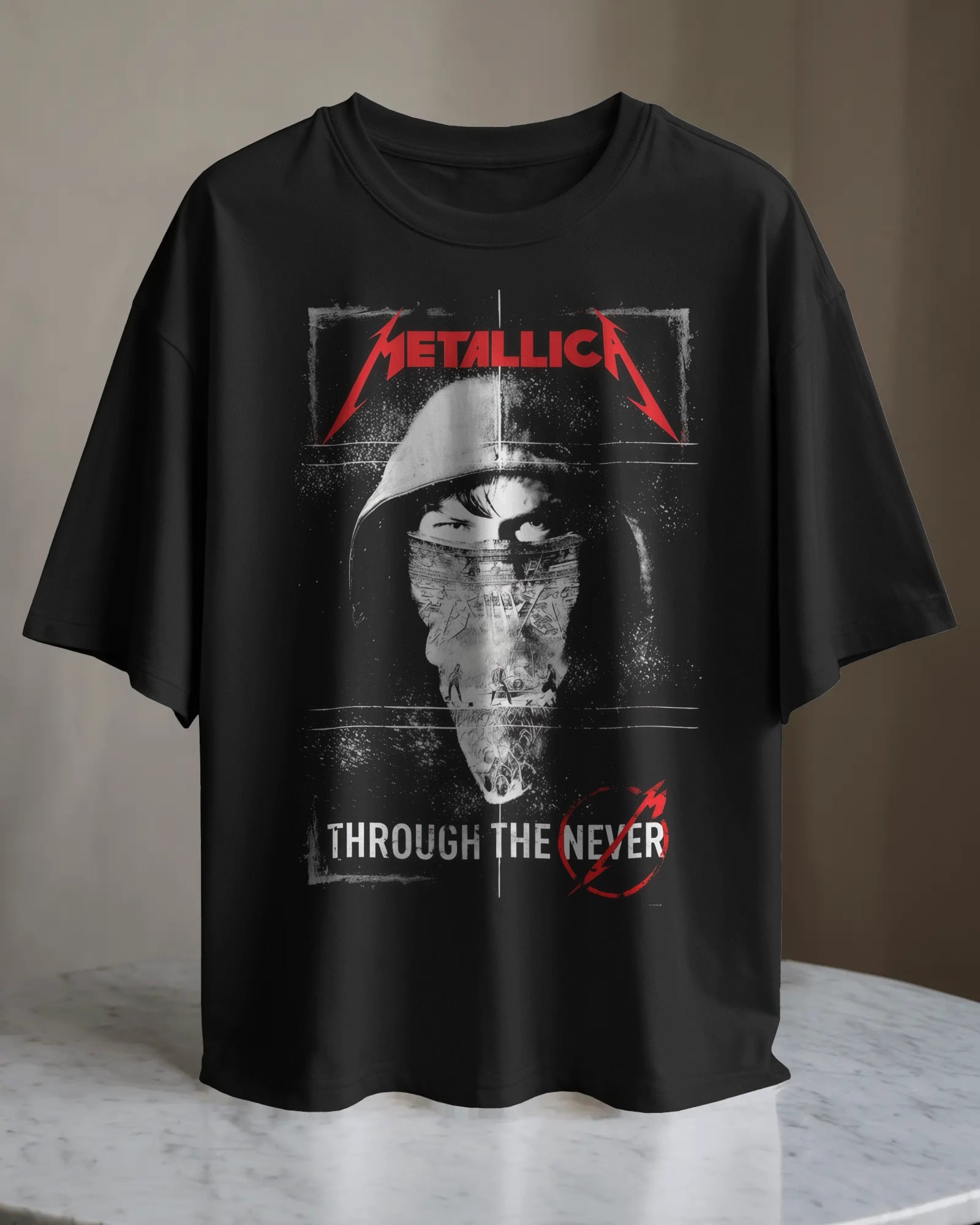 POLO OVERSIZE BANDA METALLICA 02 - 1