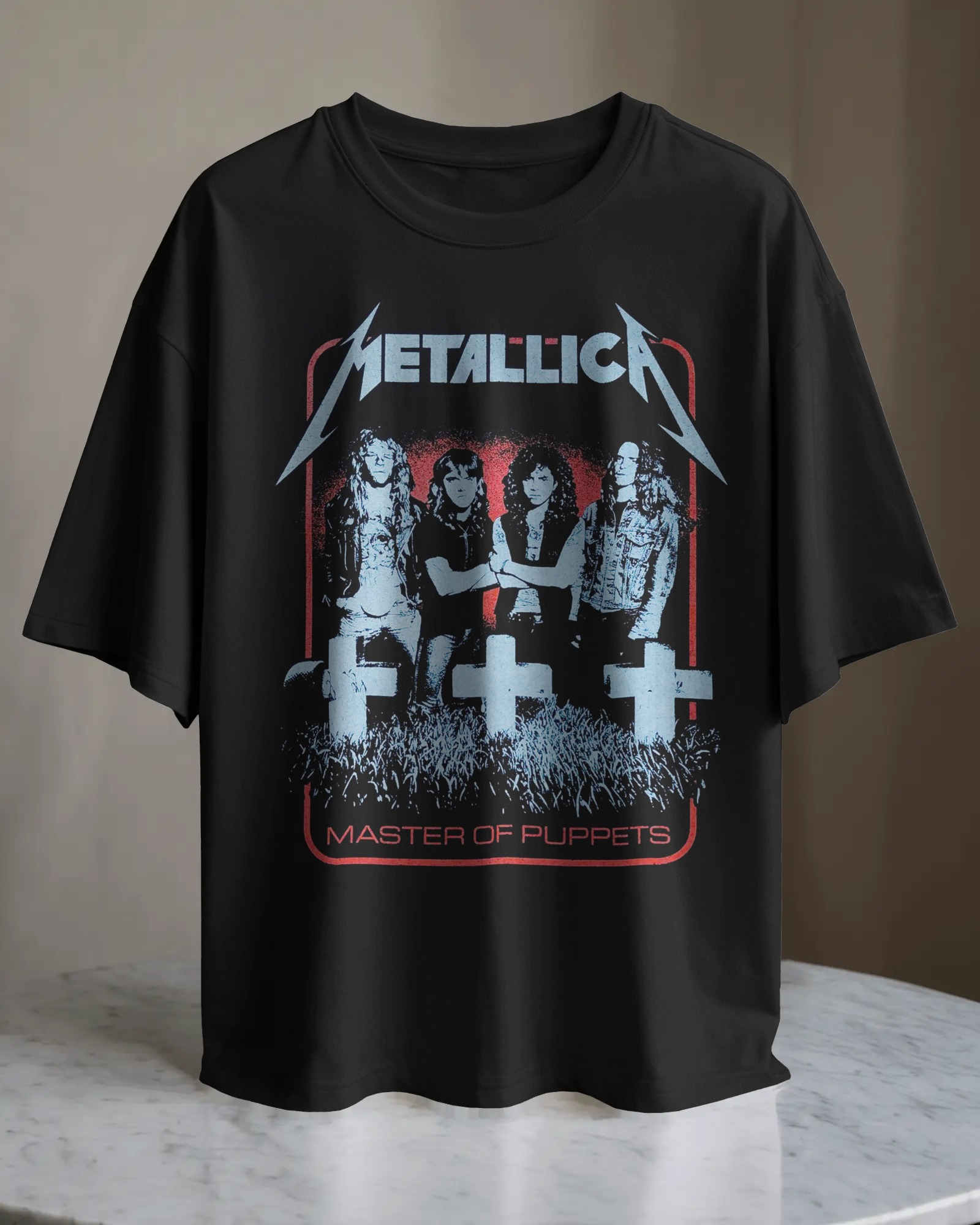 POLO OVERSIZE BANDA METALLICA 01 - 1