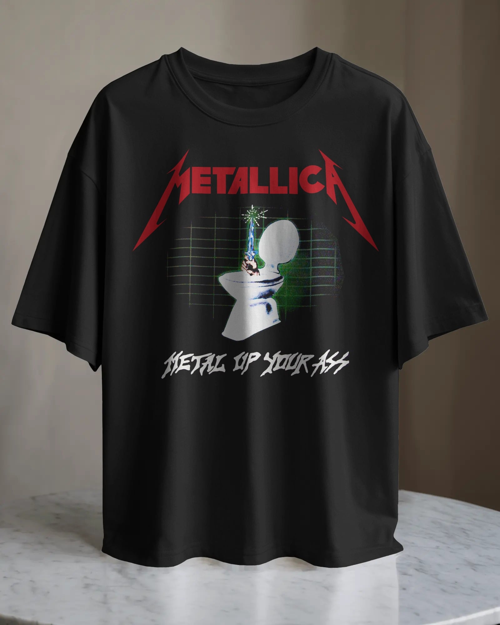 POLO OVERSIZE BANDA METALLICA 06 - 1