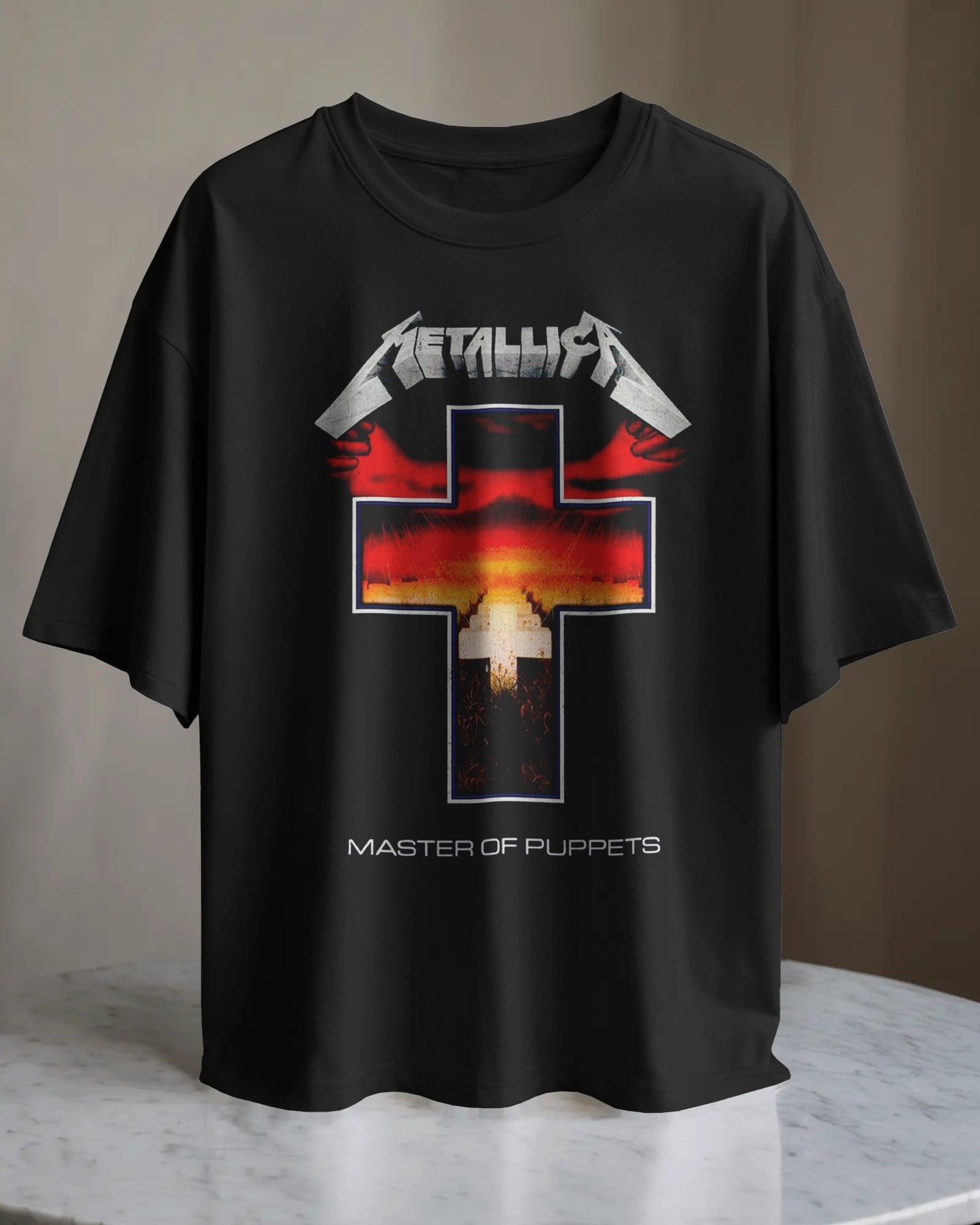 POLO OVERSIZE BANDA METALLICA 03 - 1