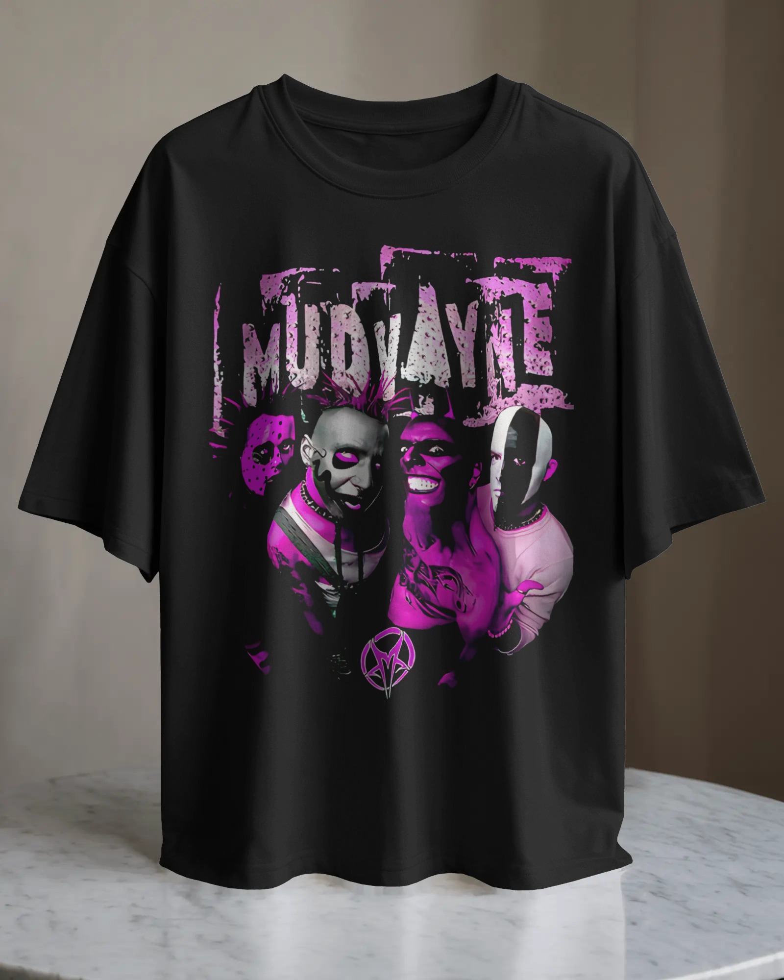 POLO OVERSIZE BANDA HEAVY METAL MUDVAYNE 013 - 1