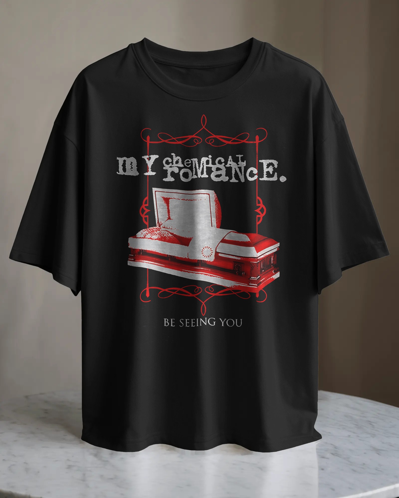 POLO OVERSIZE BANDA MY CHEMICAL ROMANCE 016 - 1