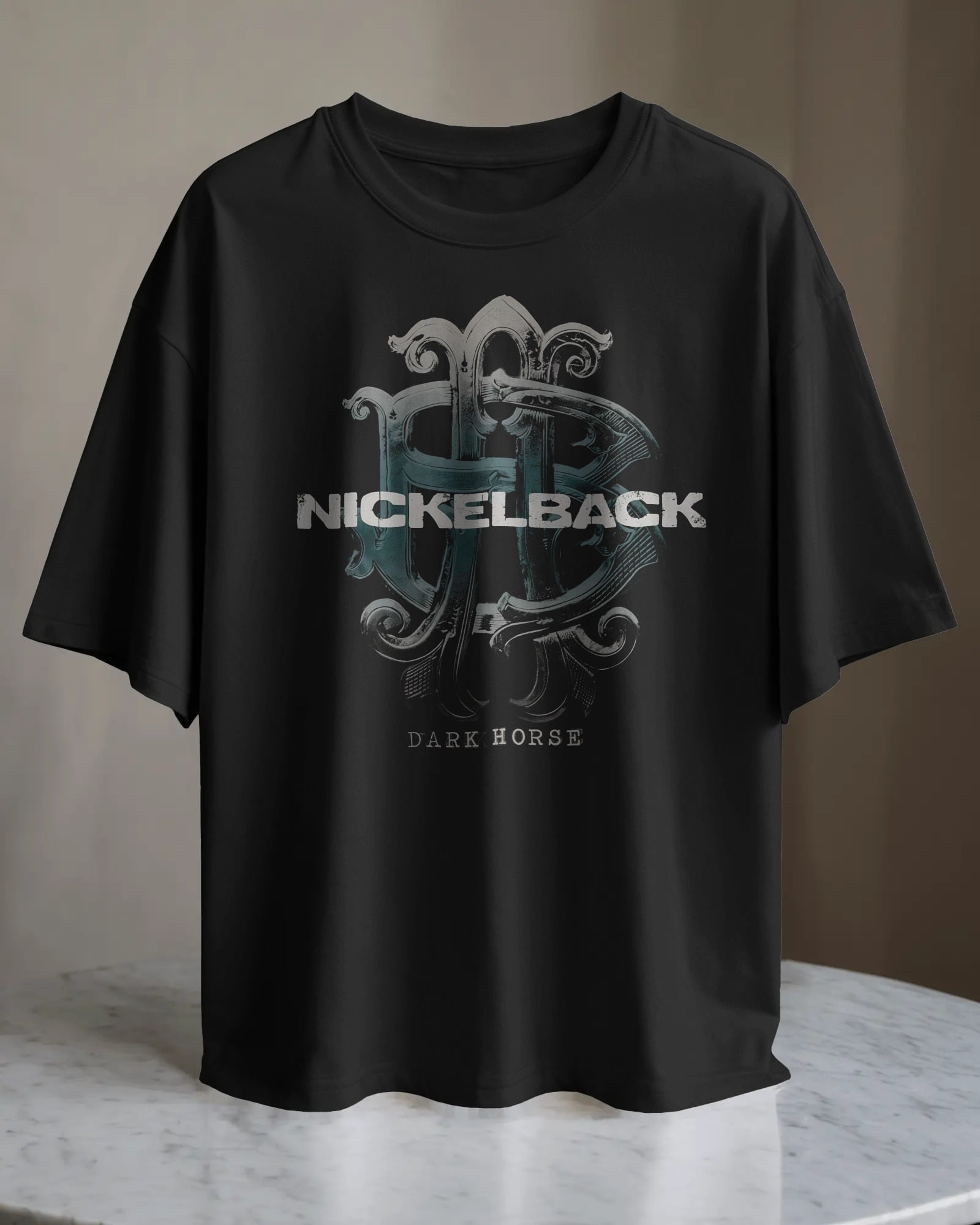 POLO OVERSIZE BANDA DE ROCK NICKELBACK 01 - 1