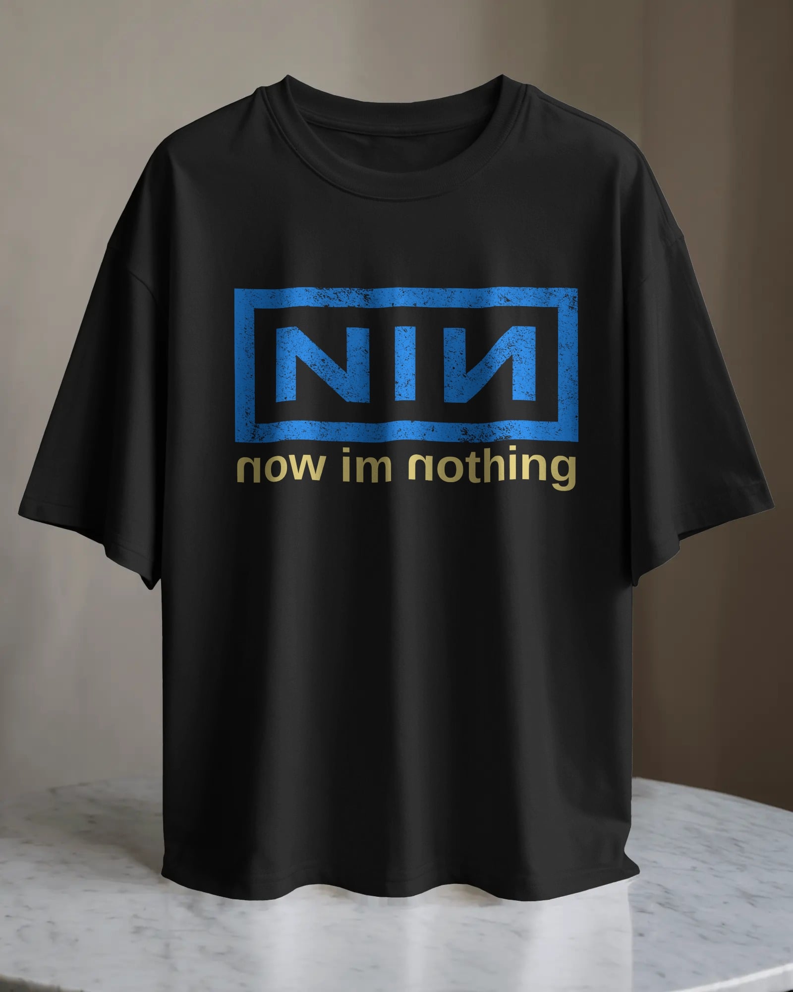 POLO OVERSIZE BANDA NINE INCH NAILS NIN 03 - 1