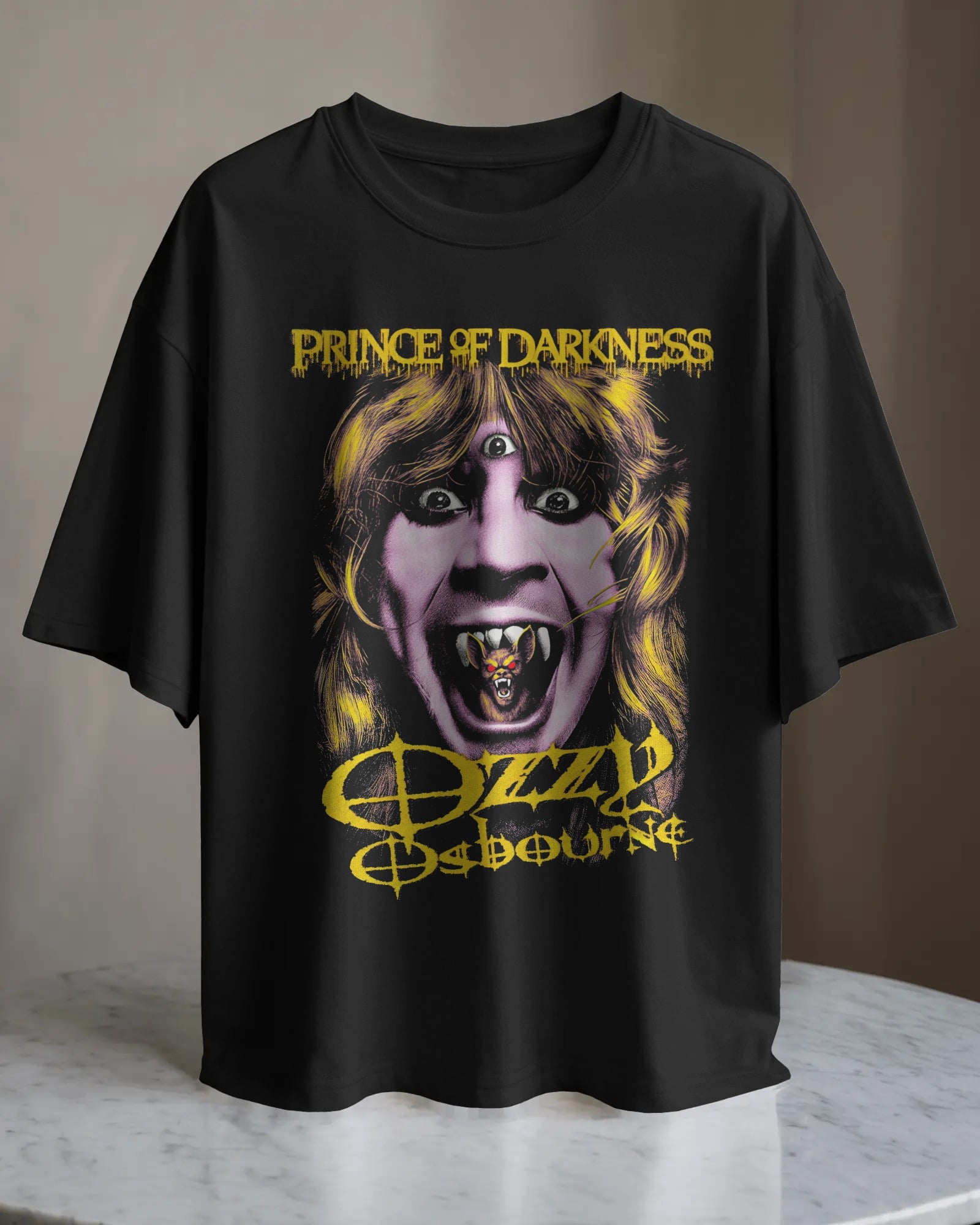POLO OVERSIZE CANTANTE OZZY OSBOURNE 013 - 1