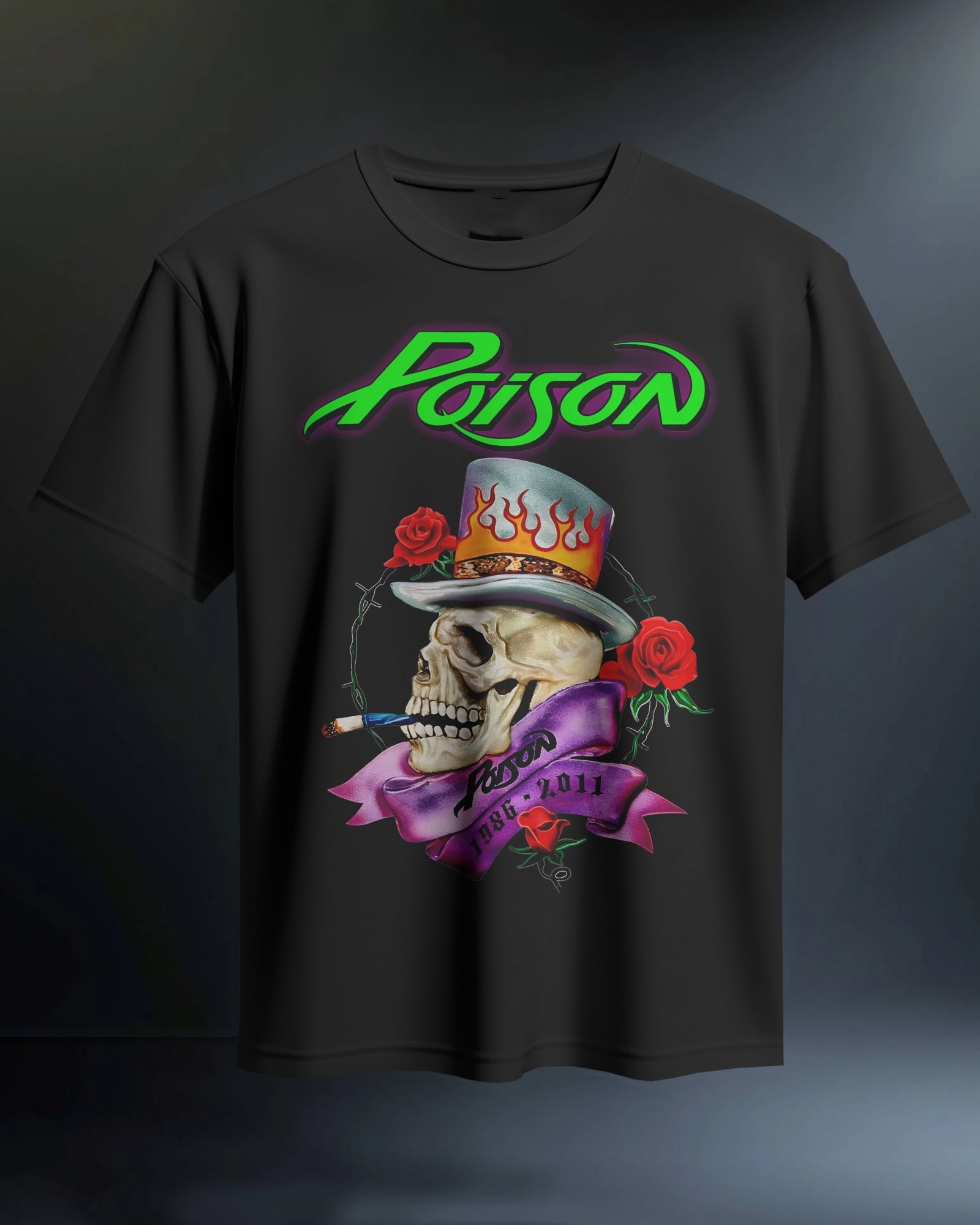 POLO REGULAR FIT BANDA GLAM METAL POISON 013 - 1
