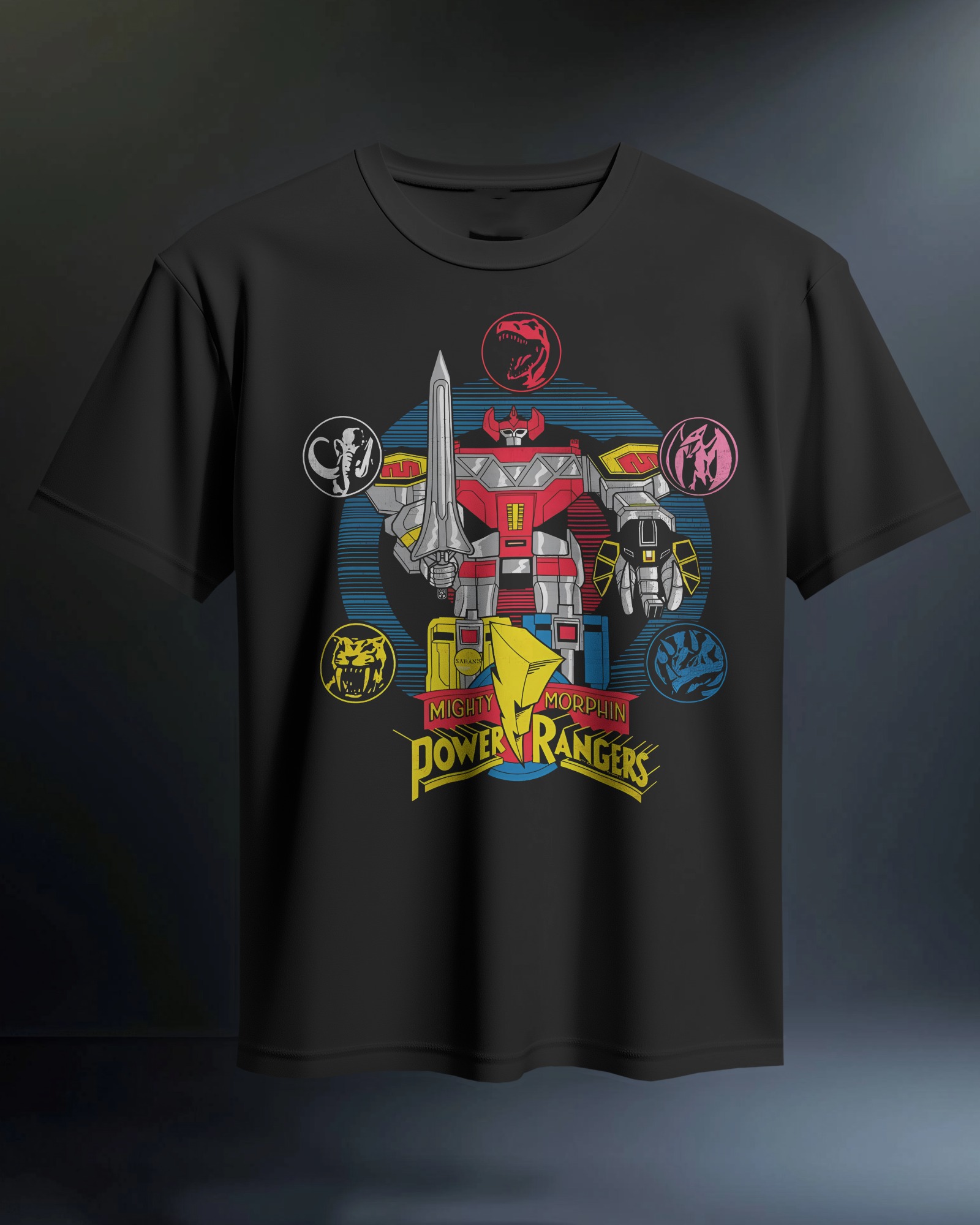 POLO REGULAR FIT MOTIVO POWER RANGERS 011 - 1