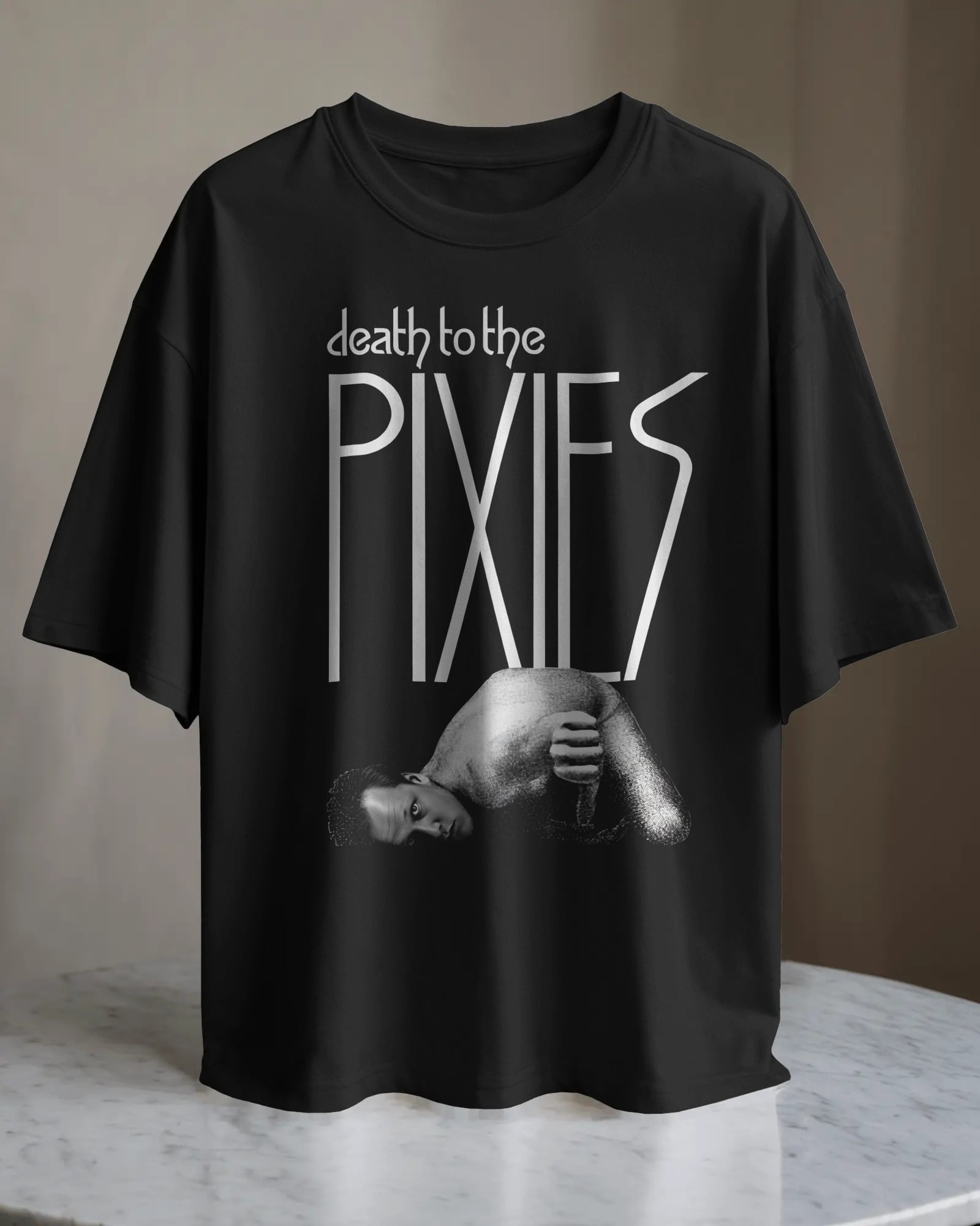 POLO OVERSIZE BANDA PIXIES 013 - 1