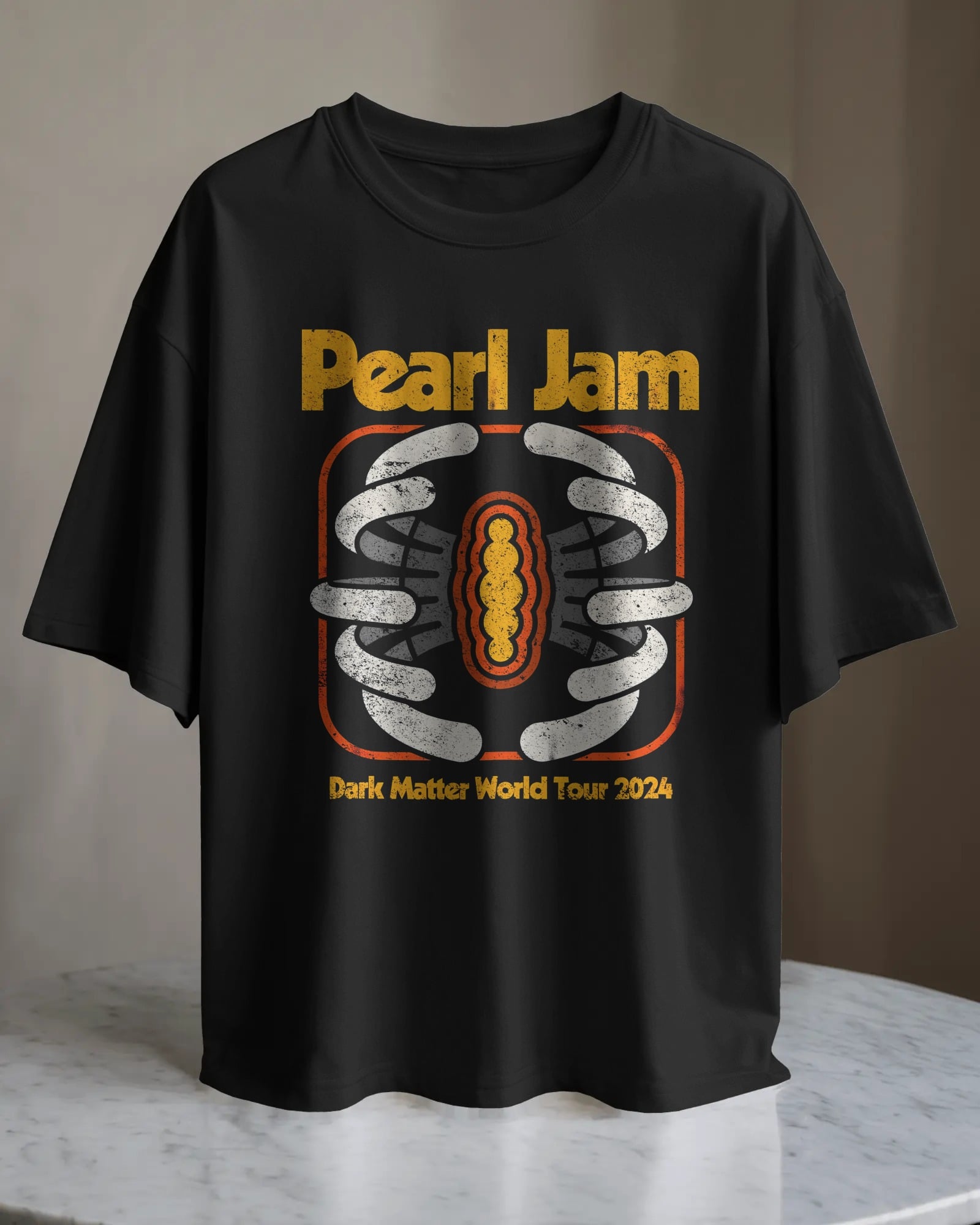POLO OVERSIZE BANDA PEARL JAM 014 - 1