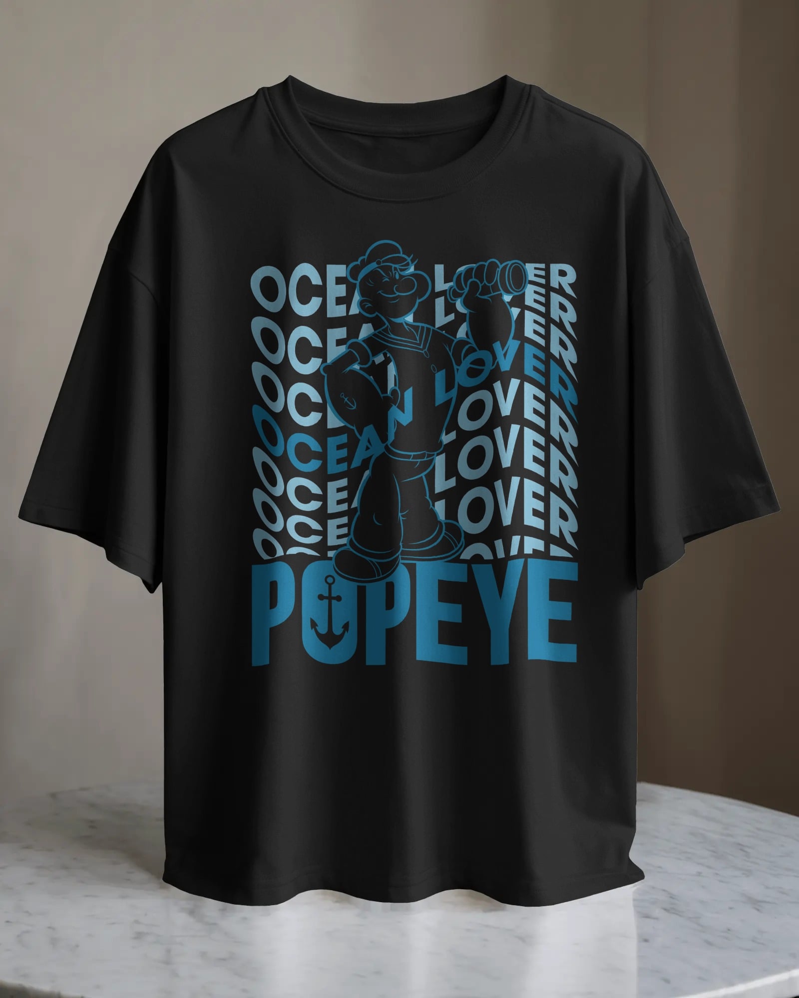 POLO OVERSIZE MOTIVO POPEYE 013 - 1