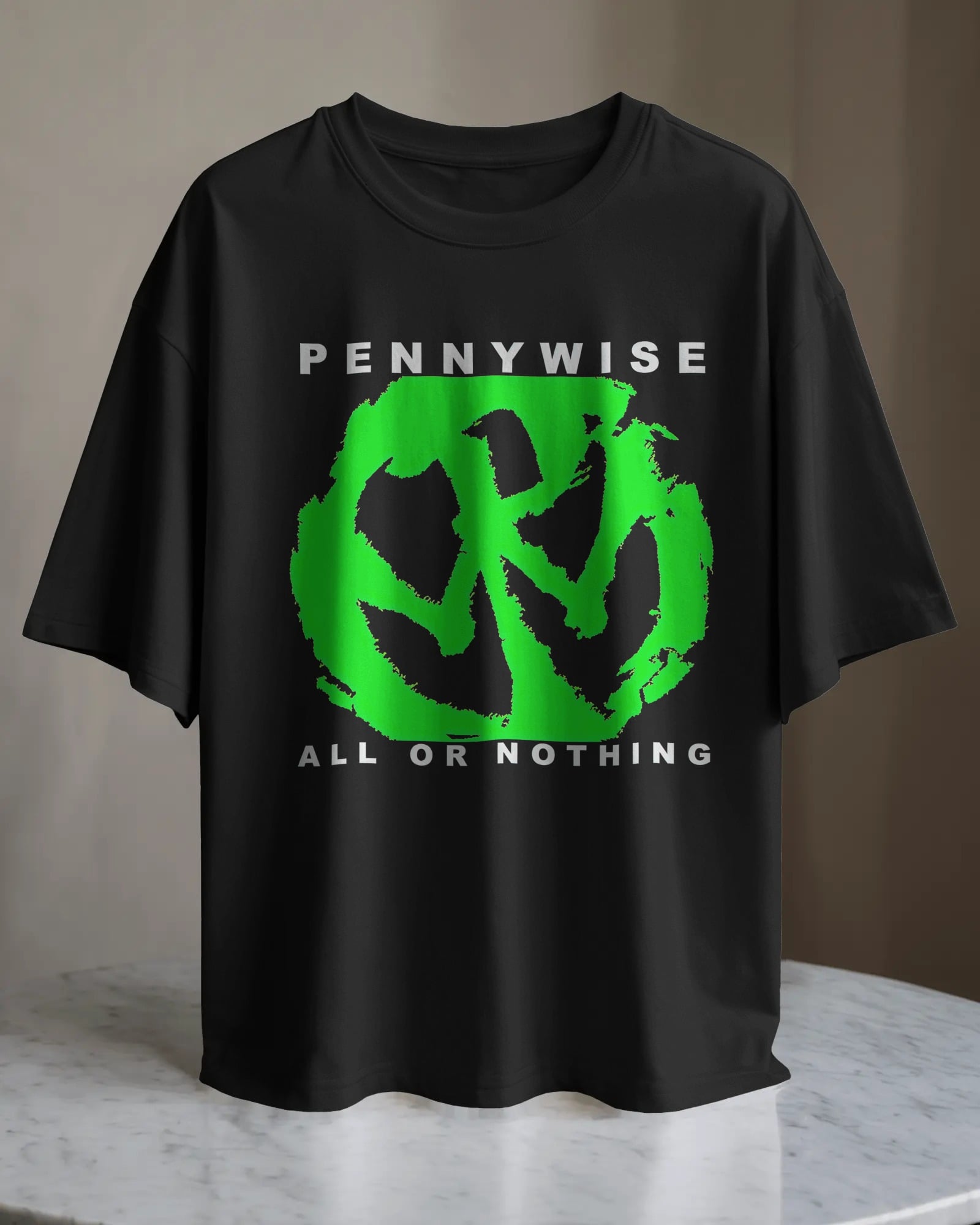 POLO OVERSIZE BANDA PENNYWISE 011 - 1