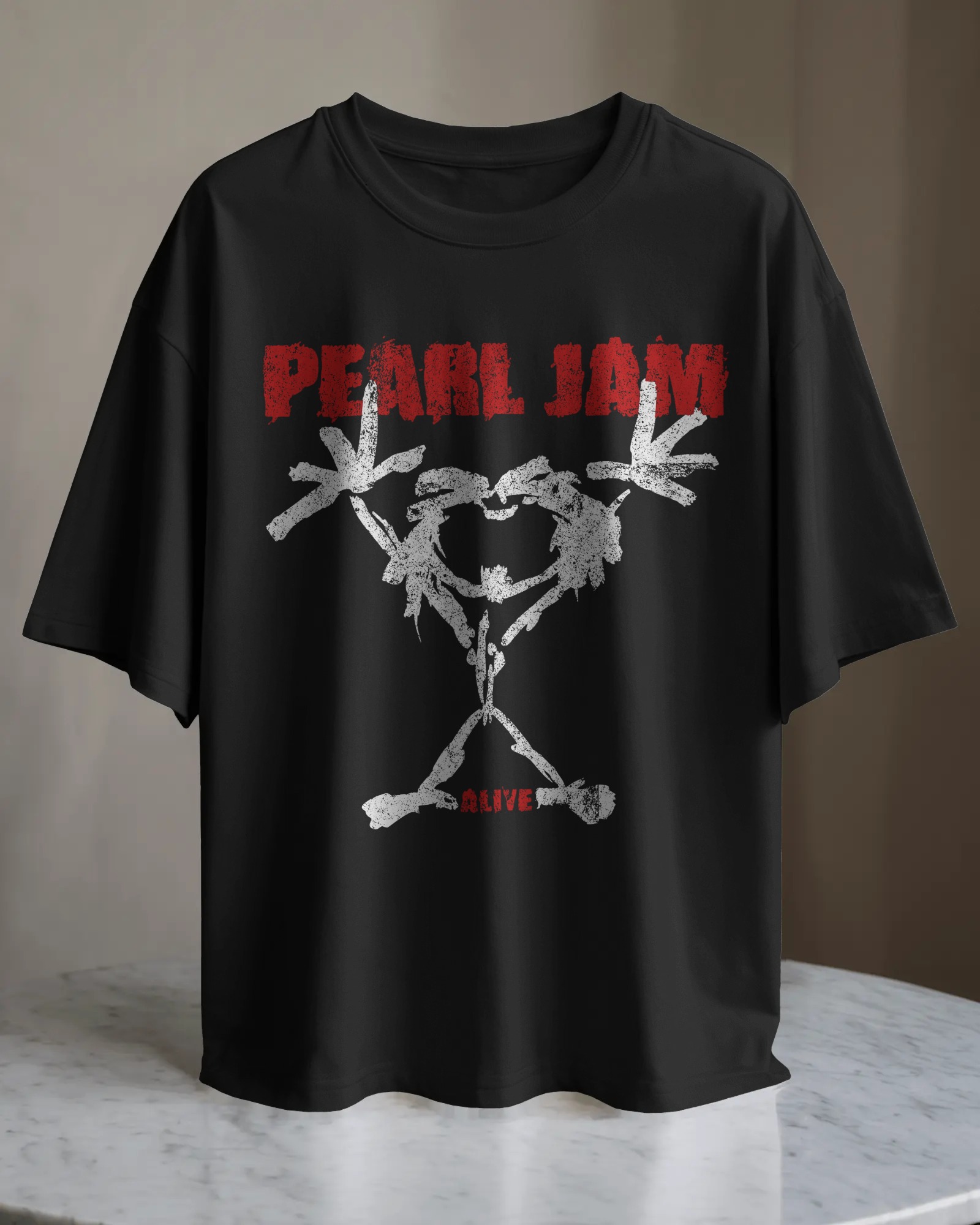 POLO OVERSIZE BANDA PEARL JAM 012 - 1