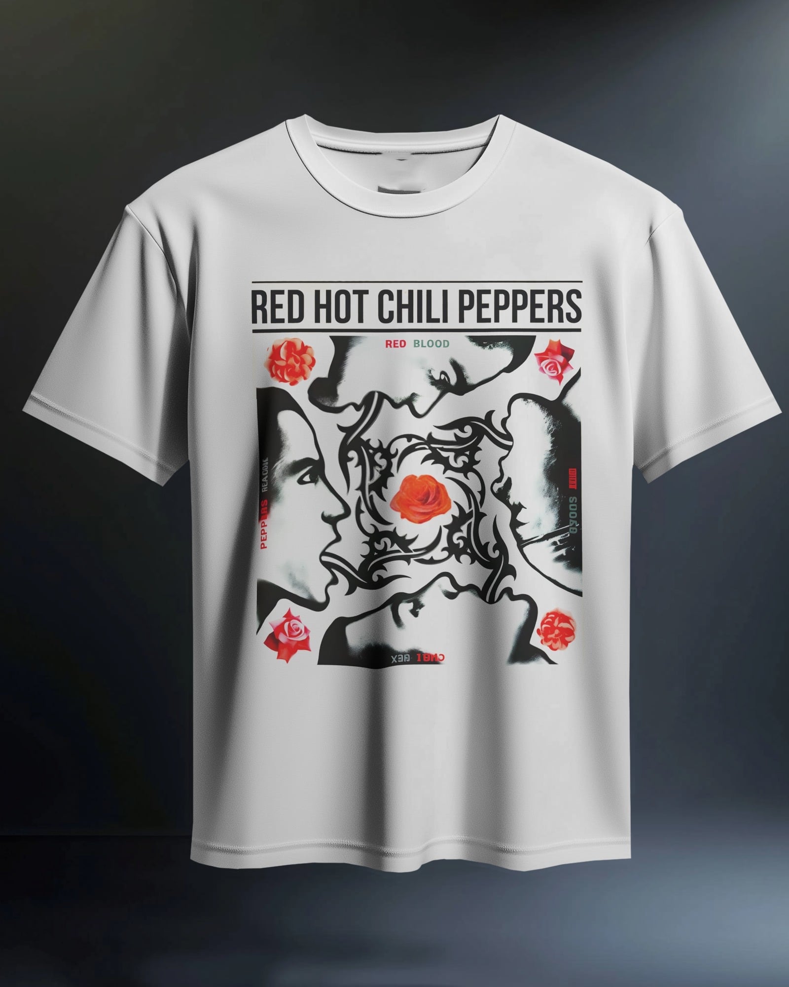 POLO REGULAR FIT BANDA DE ROCK RED HOT CHILI PEPPERS 015 - 1