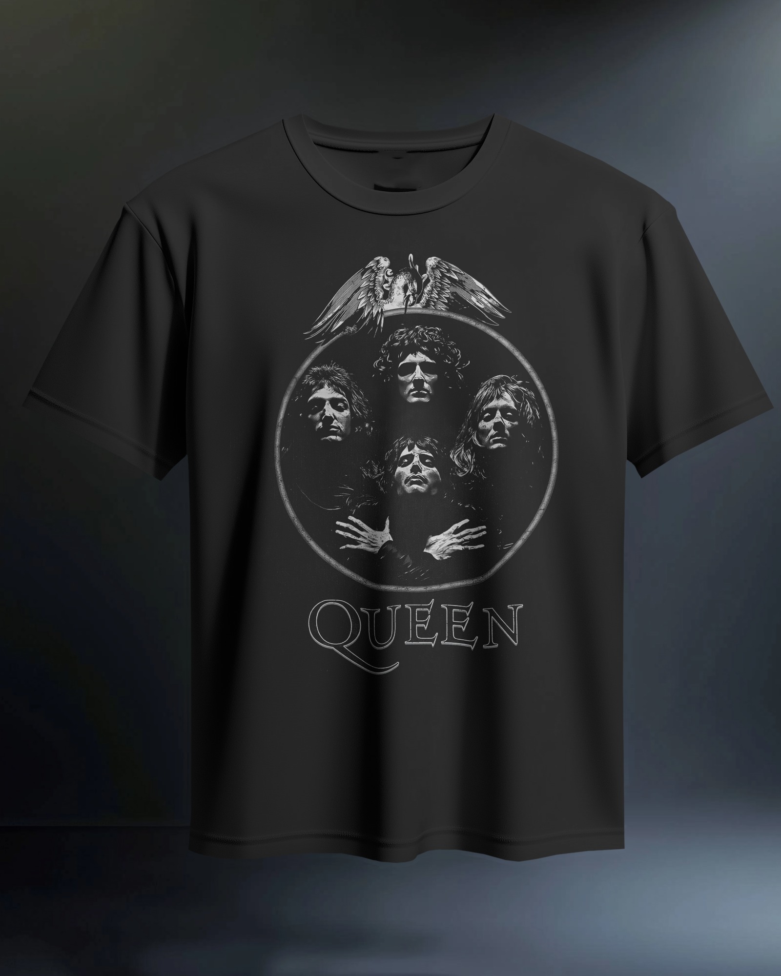 POLO REGULAR FIT BANDA DE ROCK QUEEN 017 - 1