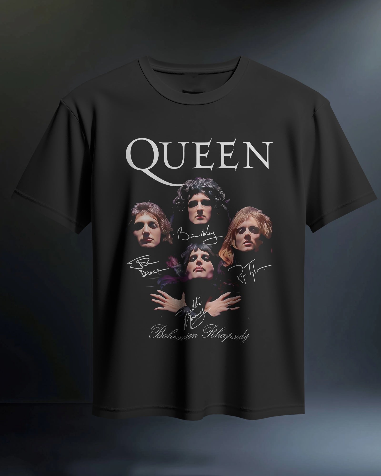 POLO REGULAR FIT BANDA DE ROCK QUEEN 014 - 1