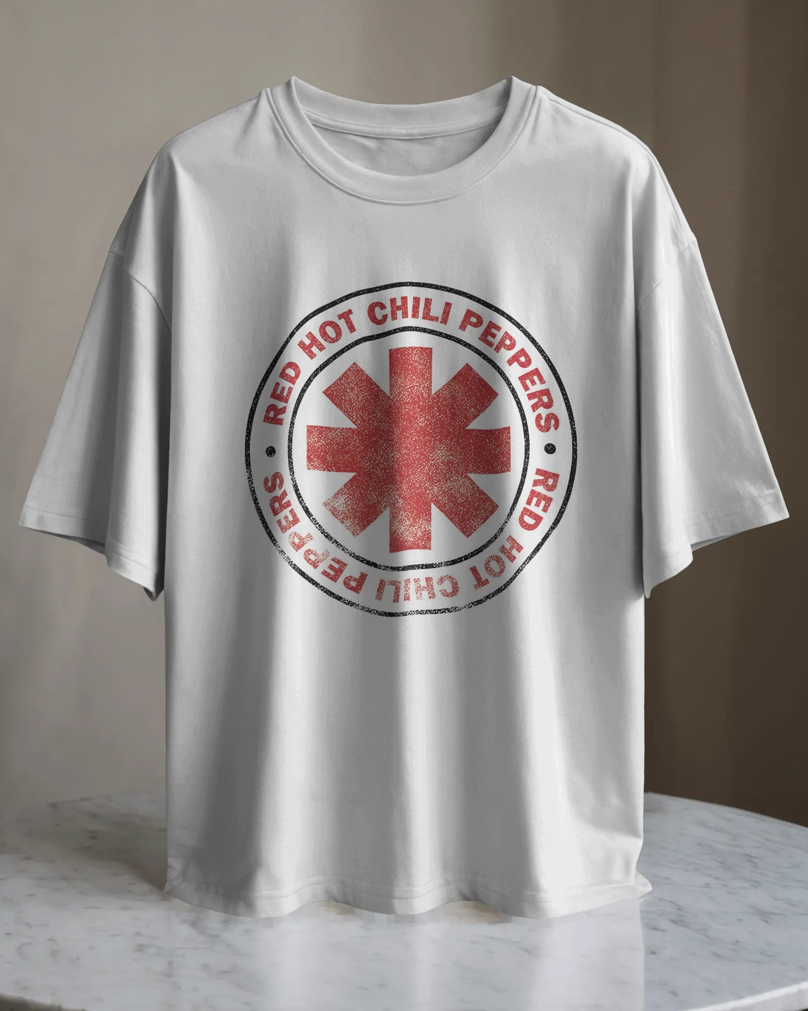 POLO OVERSIZE BANDA DE ROCK RED HOT CHILI PEPPERS 07 - 1