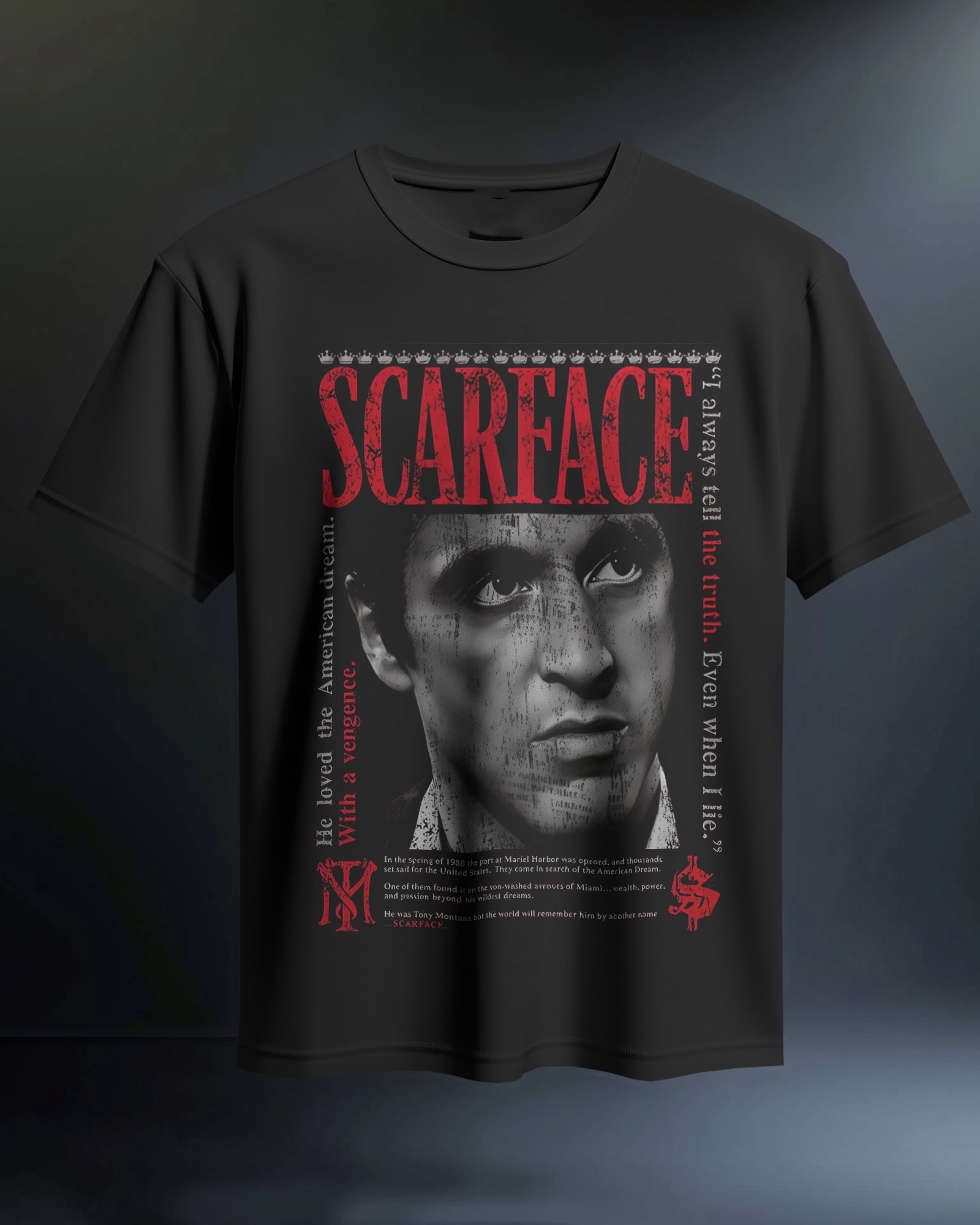 POLO OVERSIZE TONY MONTANA 011 - 1
