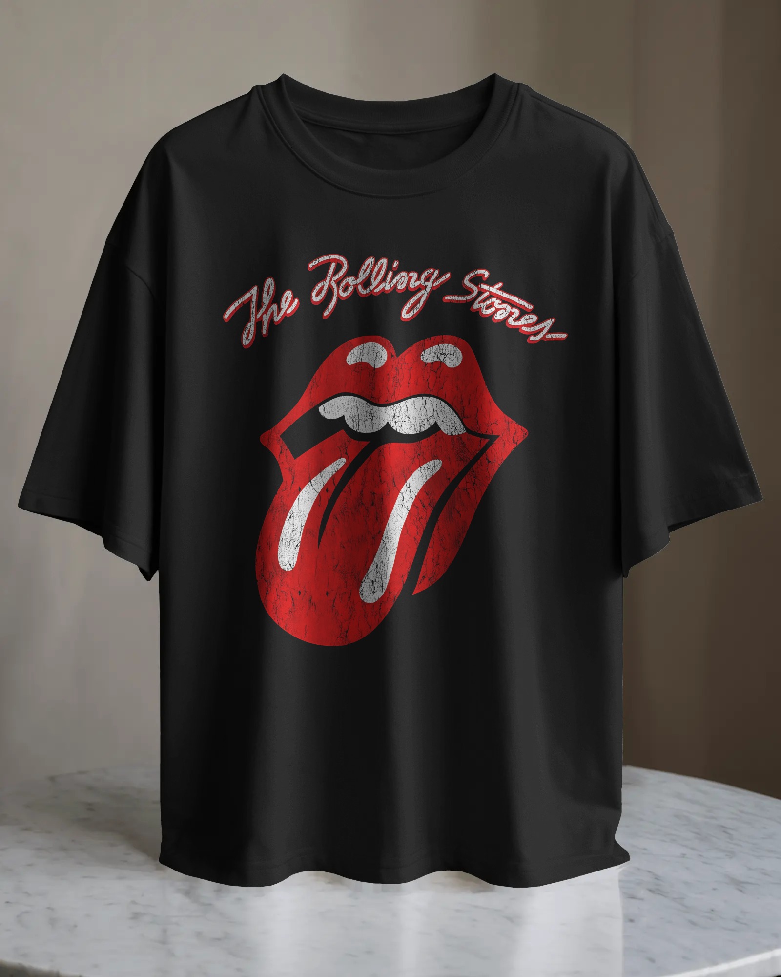 POLO OVERSIZE BANDA THE ROLLING STONES 011 - 1