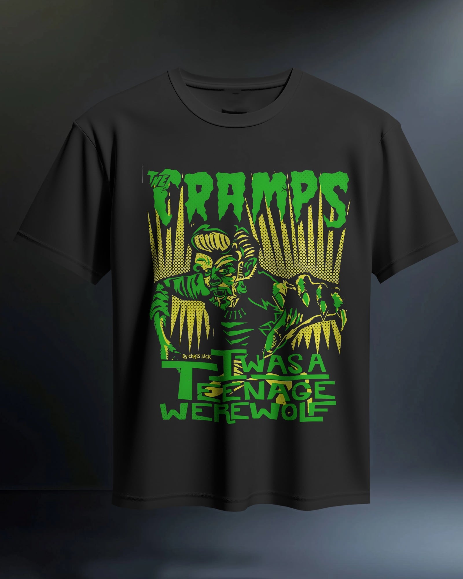 POLO REGULAR FIT BANDA PUNK ROCK THE CRAMPS 013 - 1