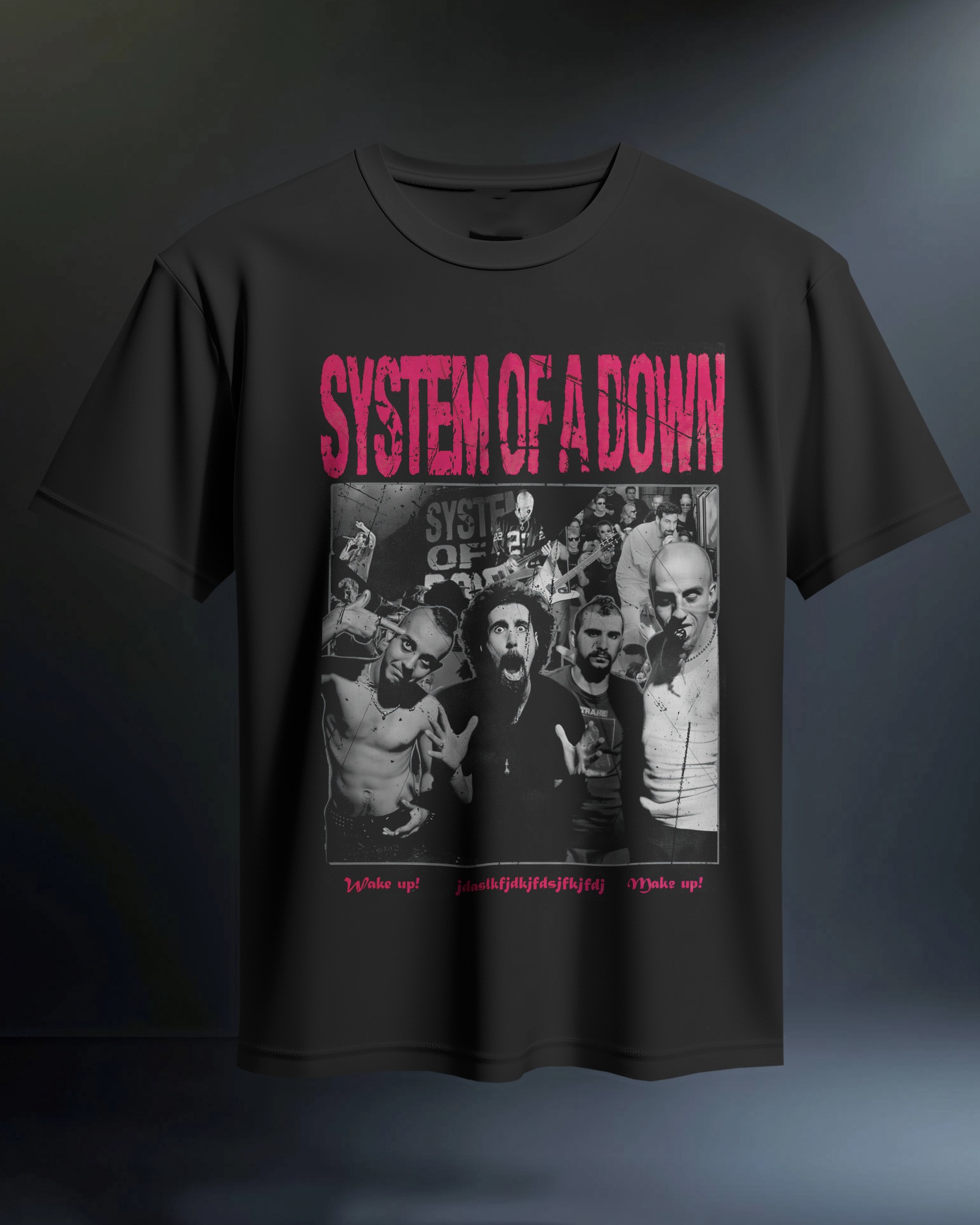 POLO REGULAR FIT  BANDA  SISTEM OF A DOWN 011 - 1