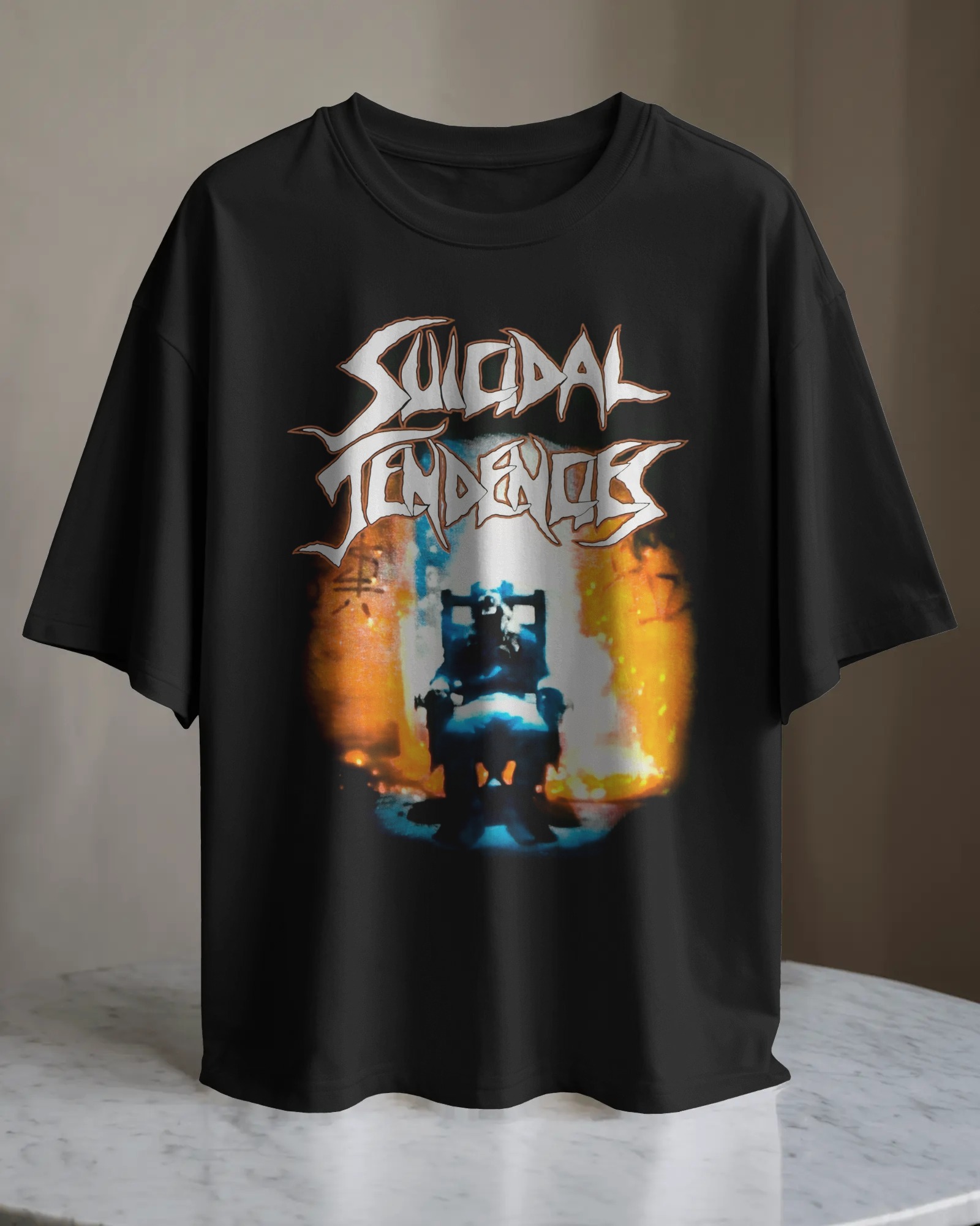 POLO OVERSIZE BANDA SUICIDAL TENDENCIES 012 - 1