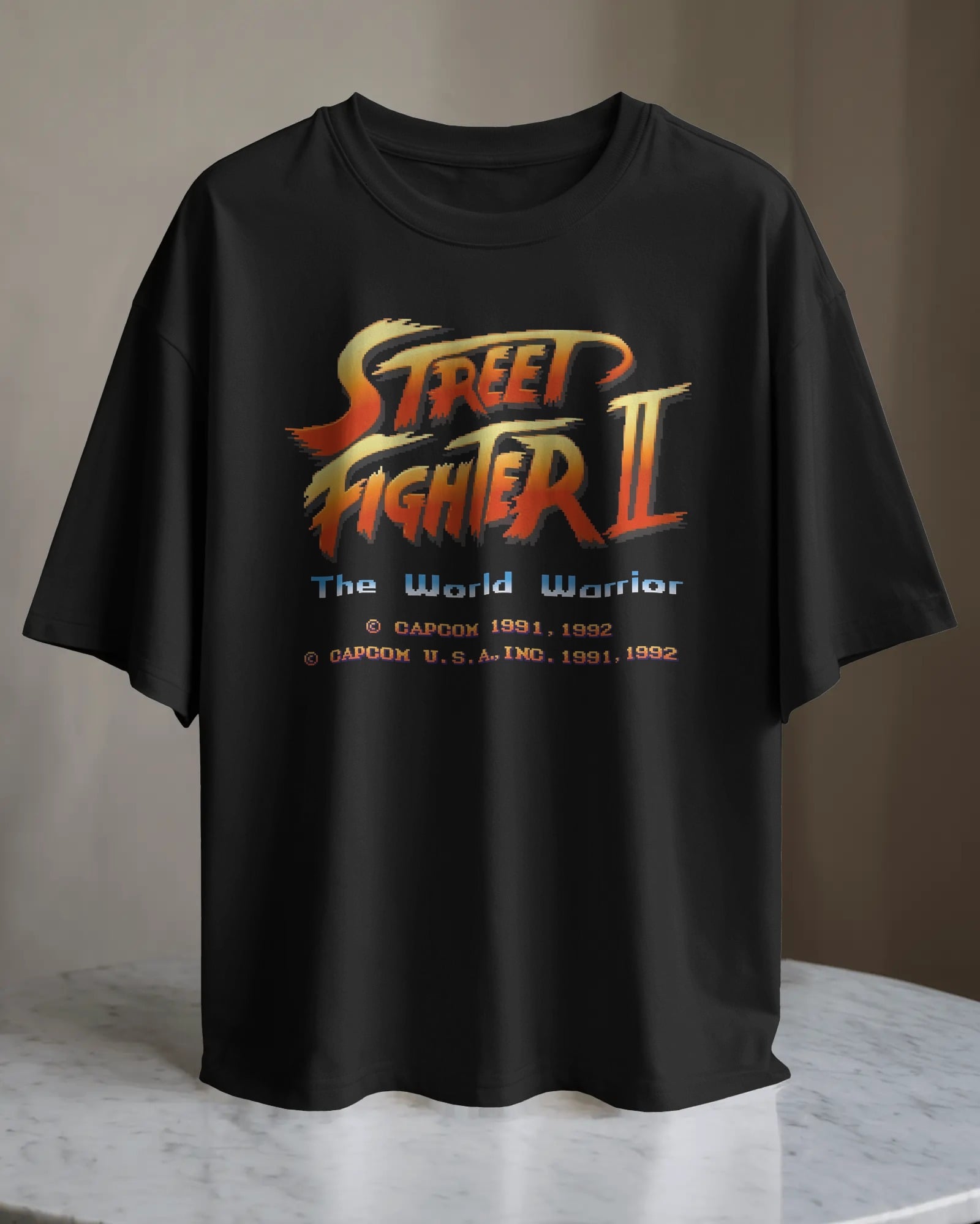 POLO OVERSIZE VIDEOJUEGO STREET FIGHTER 011 - 1