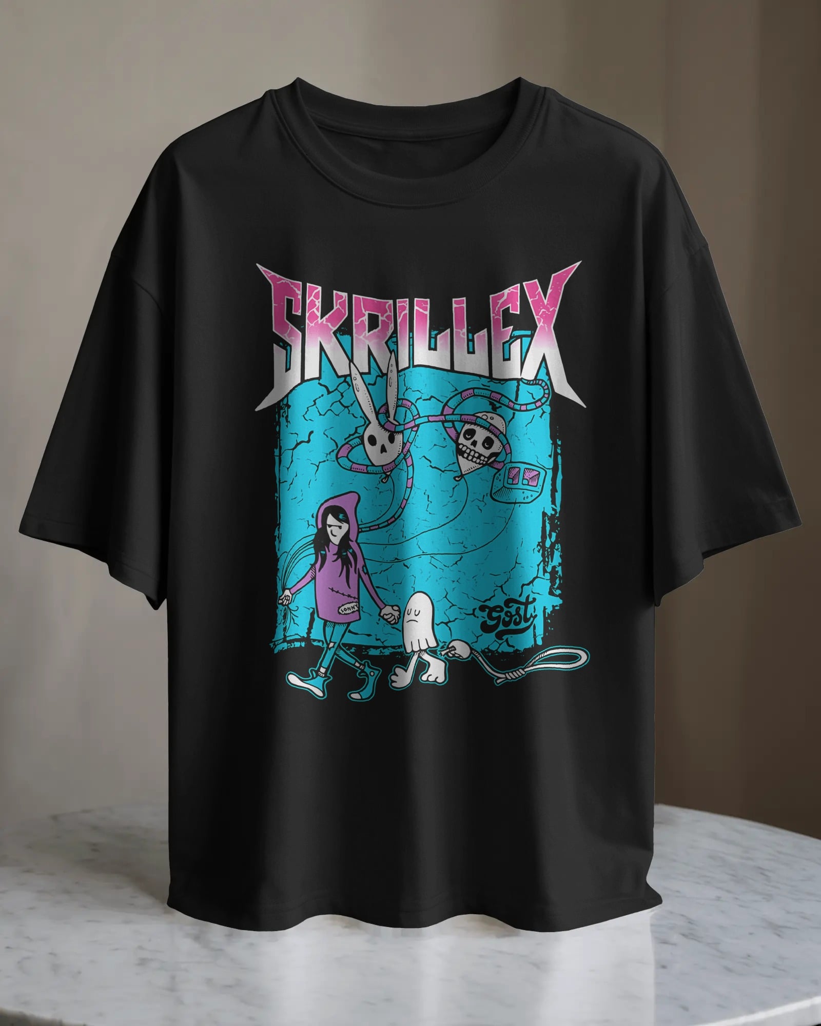 POLO OVERSIZE DJ SKRILLEX 012 - 1