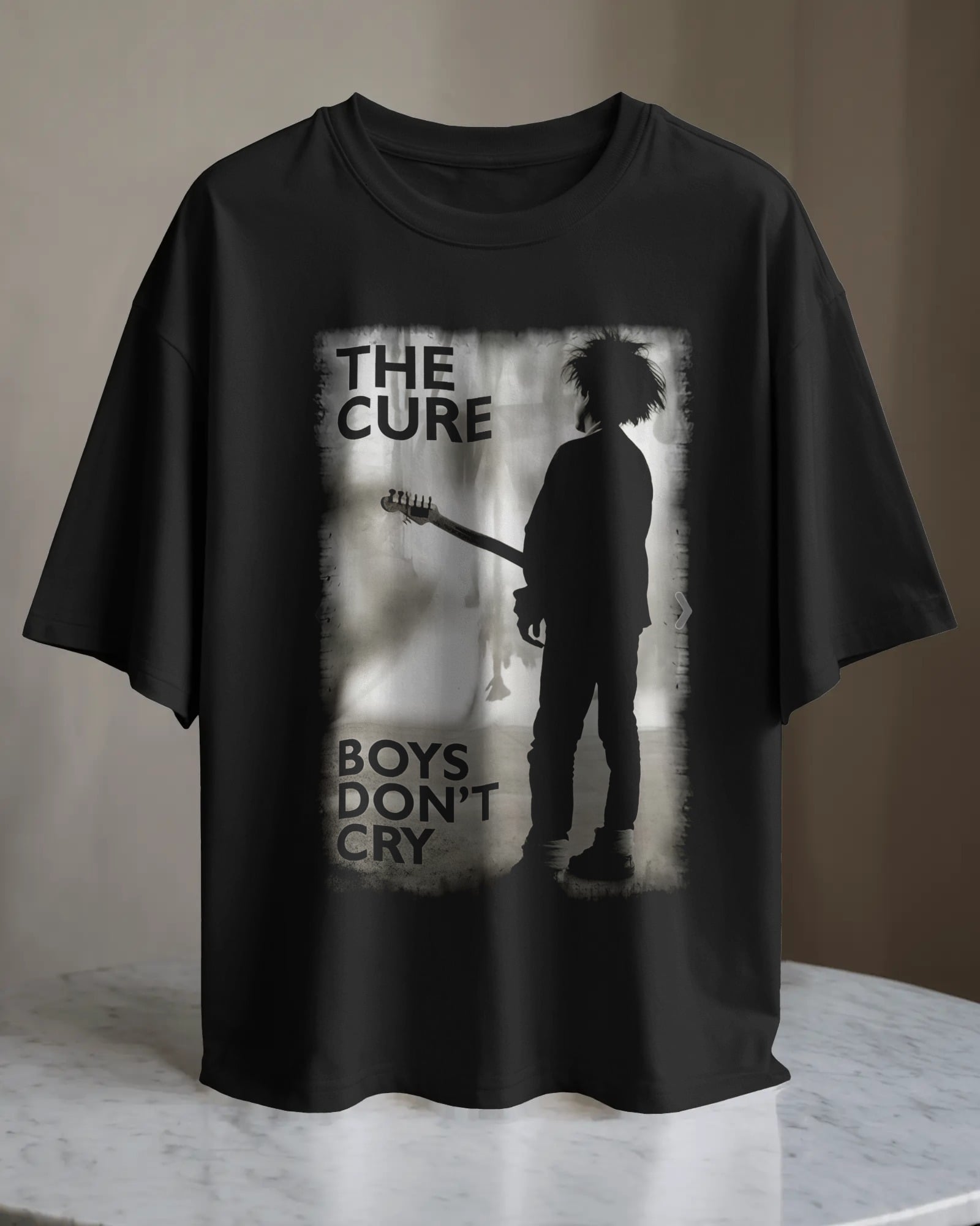 POLO OVERSIZE BANDA DE ROCK THE CURE 014 - 1