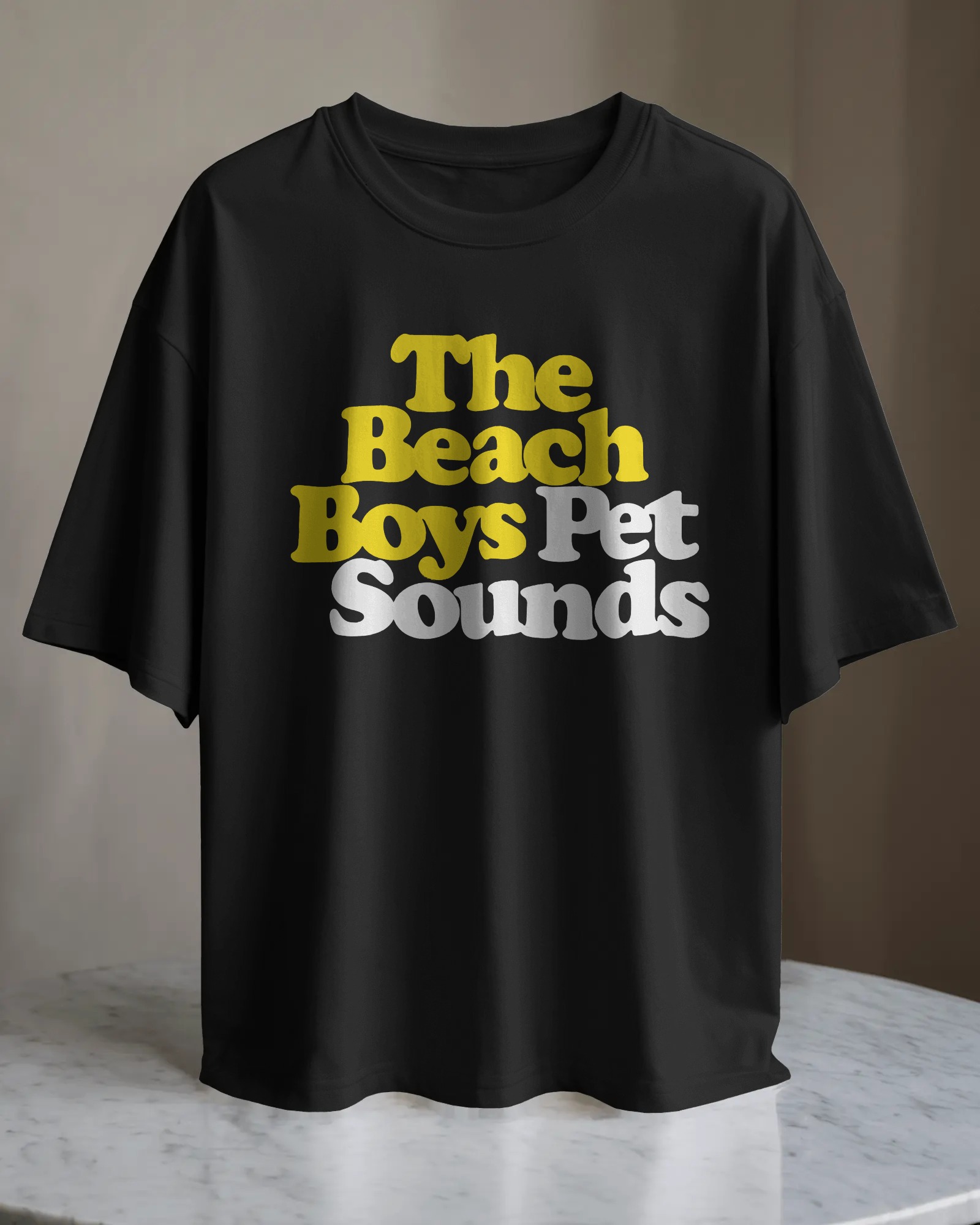 POLO OVERSIZE BANDA DE ROCK THE  BEACH BOYS 011 - 1