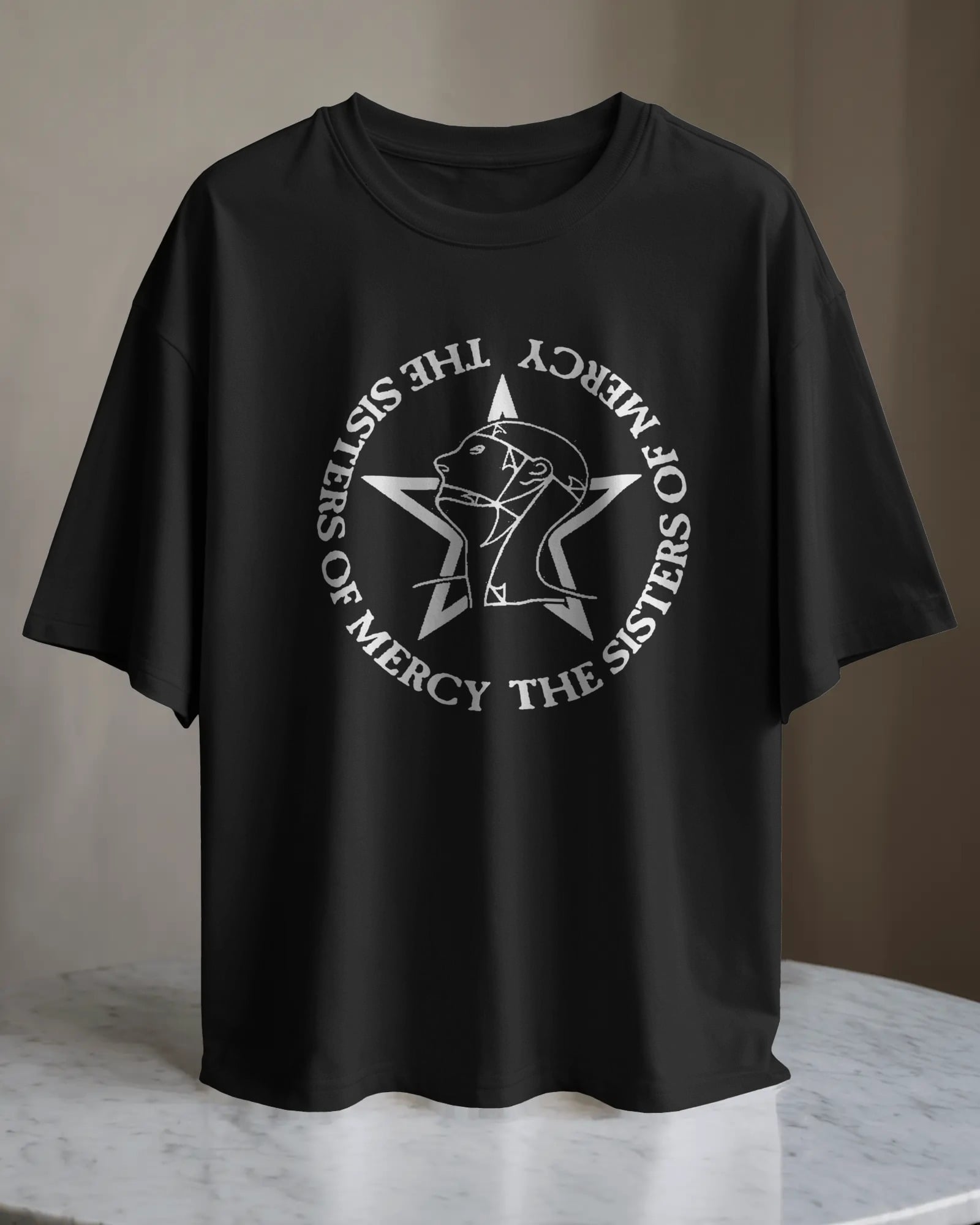 POLO OVERSIZE BANDA THE SISTERS OF MERCY 012 - 1