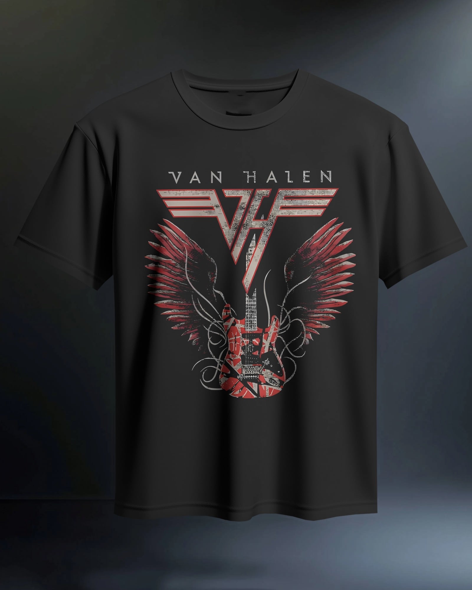 POLO REGULAR FIT BANDA HARD ROCK VAN HALEN 012 - 1