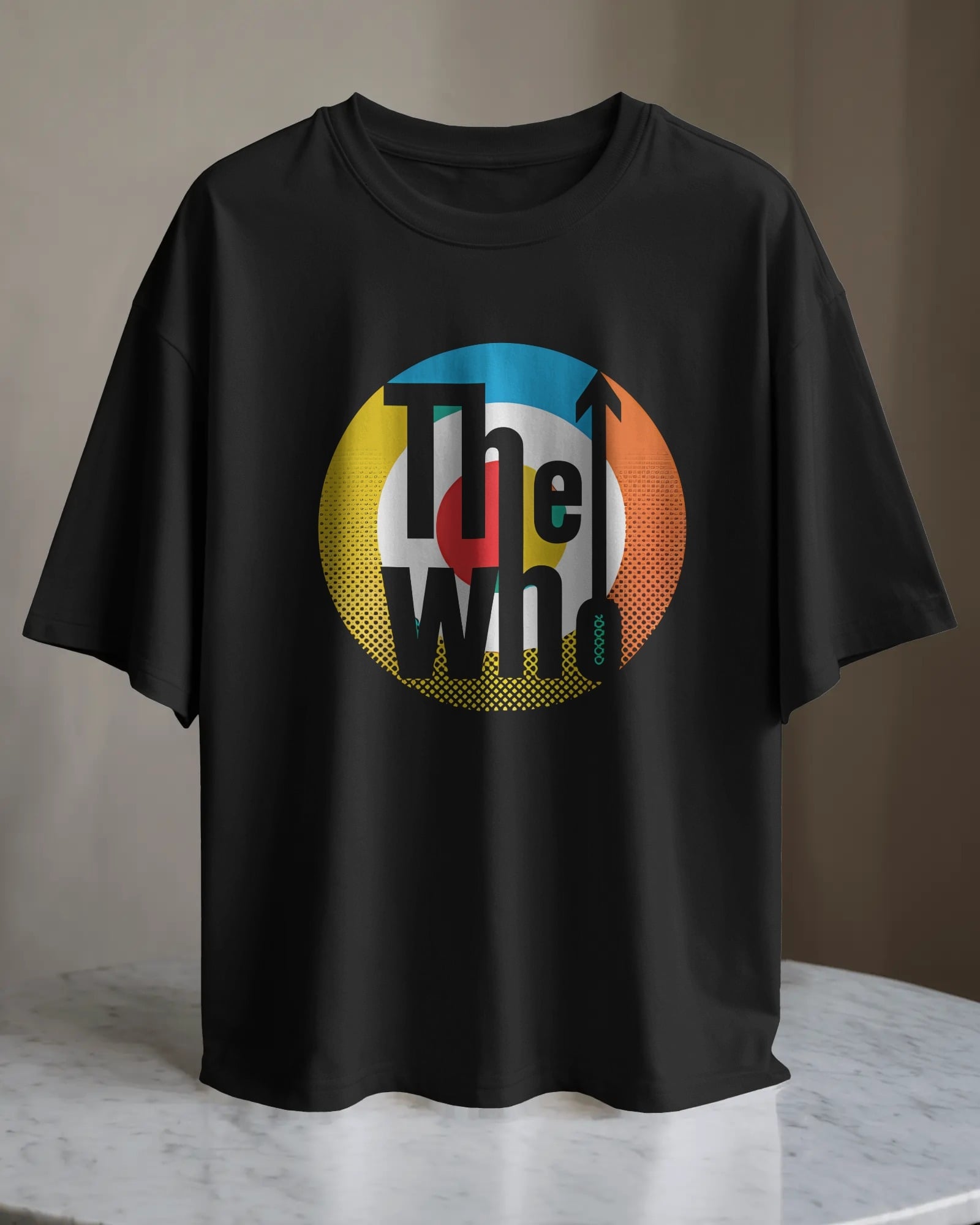 POLO OVERSIZE BANDA DE ROCK THE WHO 012 - 1