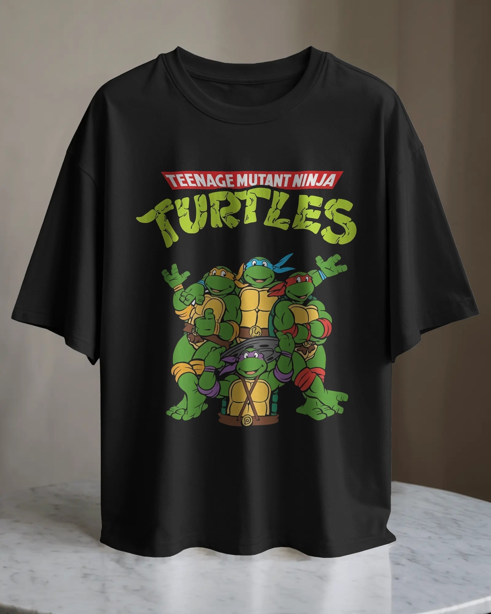 POLO OVERSIZE TORTUGAS NINJAS 012 - 1
