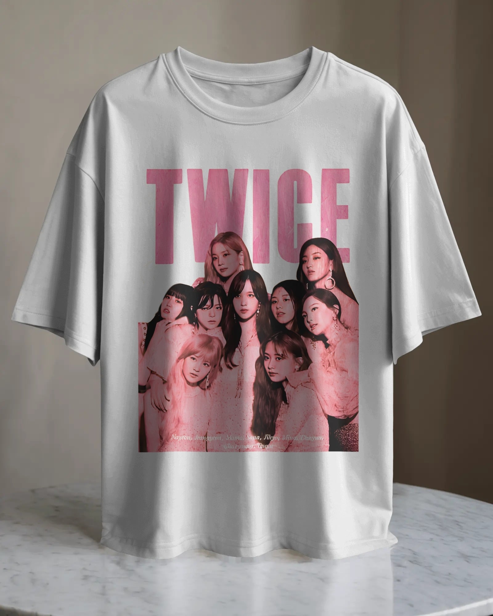 POLO OVERSIZE GRUPO TWICE 015 - 1