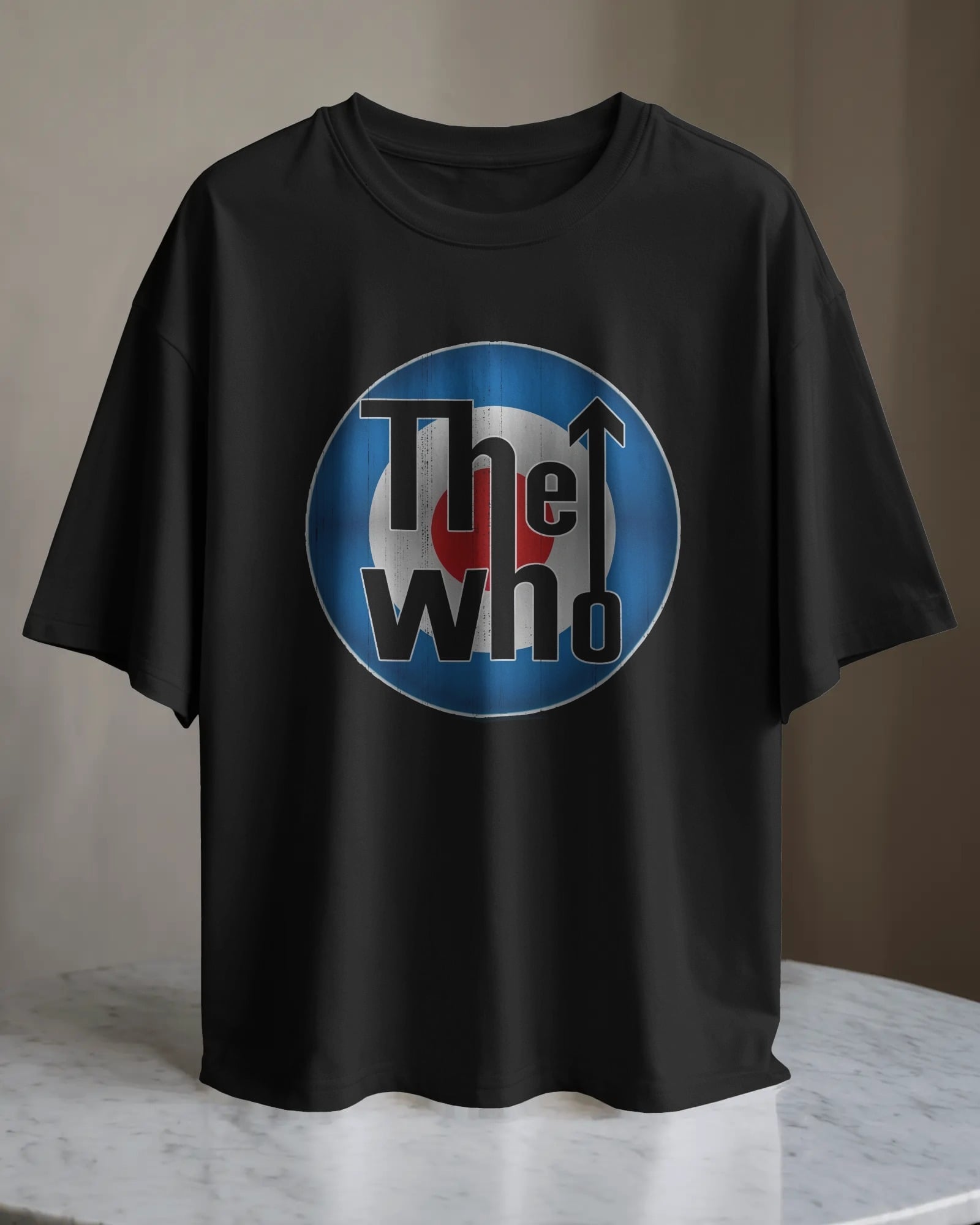POLO OVERSIZE BANDA DE ROCK THE WHO 011 - 1