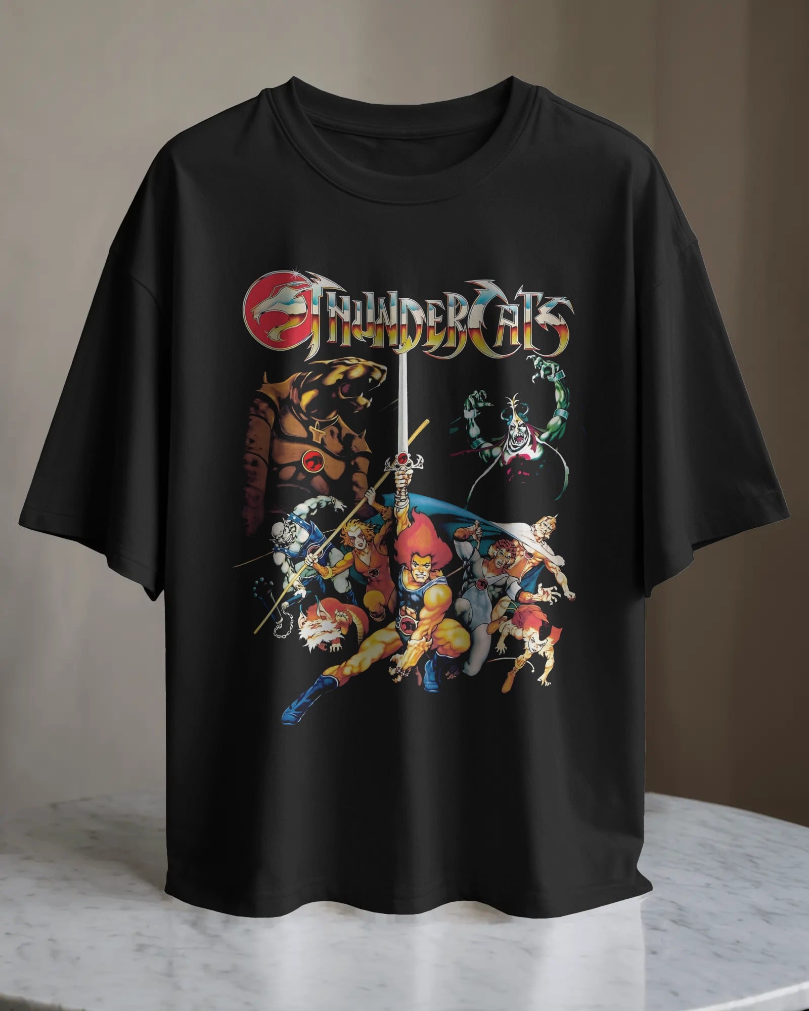 POLO OVERSIZE SERIE ANIMADA THUNDERCATS 013 - 1