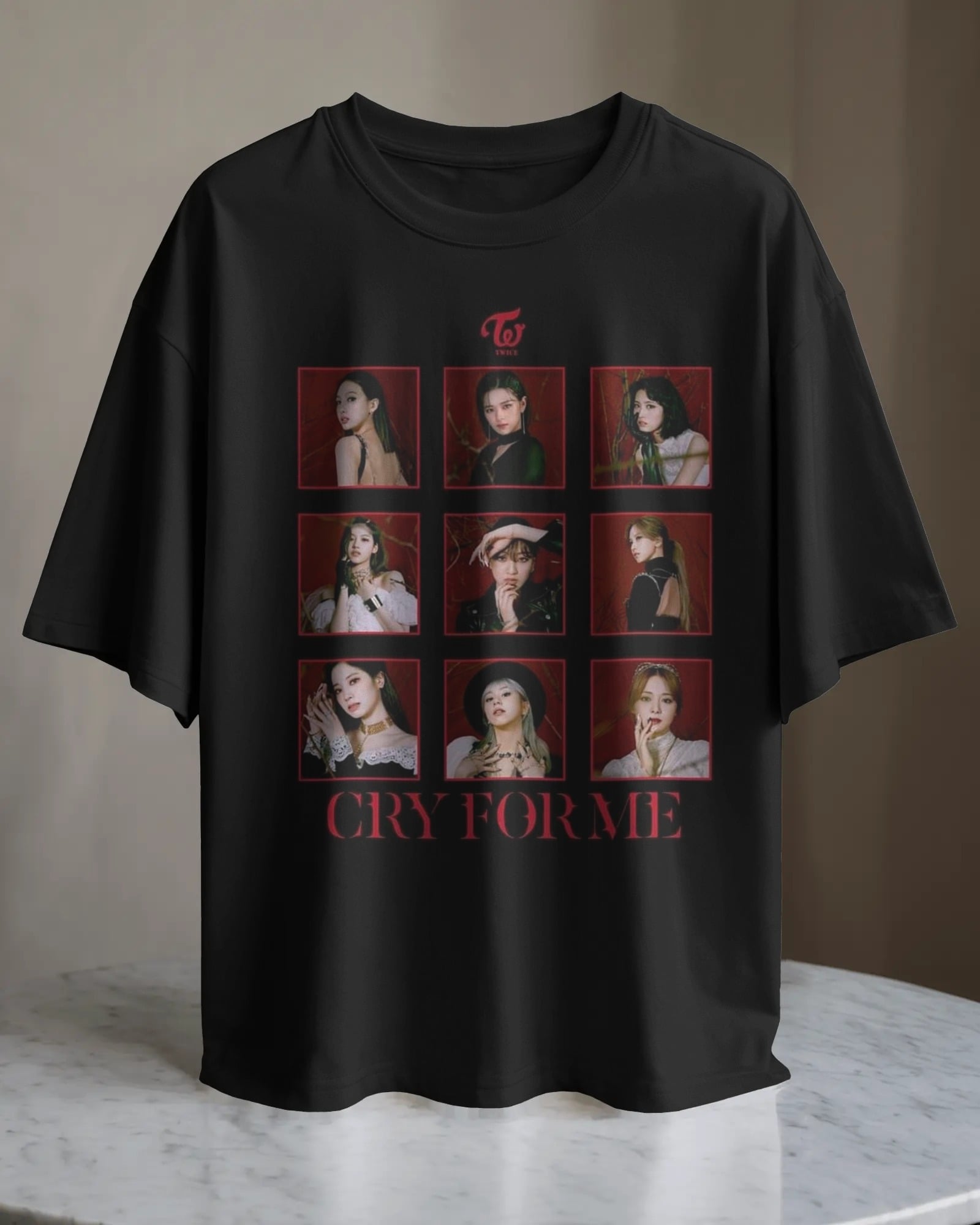 POLO OVERSIZE GRUPO TWICE 012 - 1