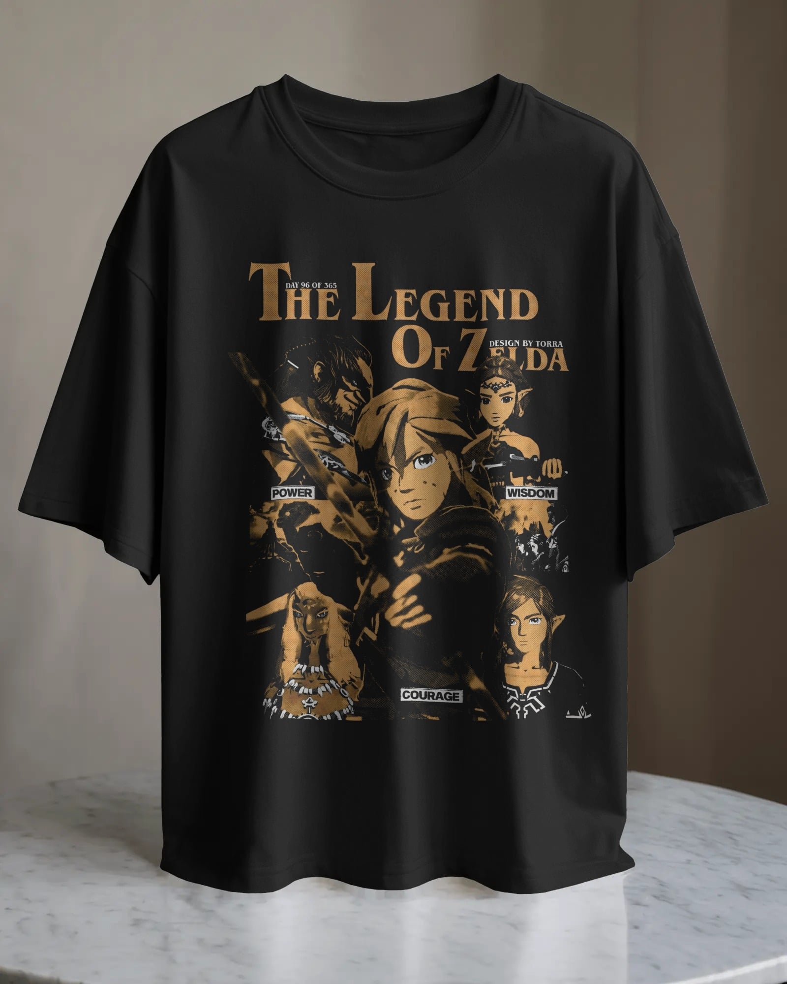 POLO OVERSIZE VIDEOJUEGOS ZELDA 012 - 1