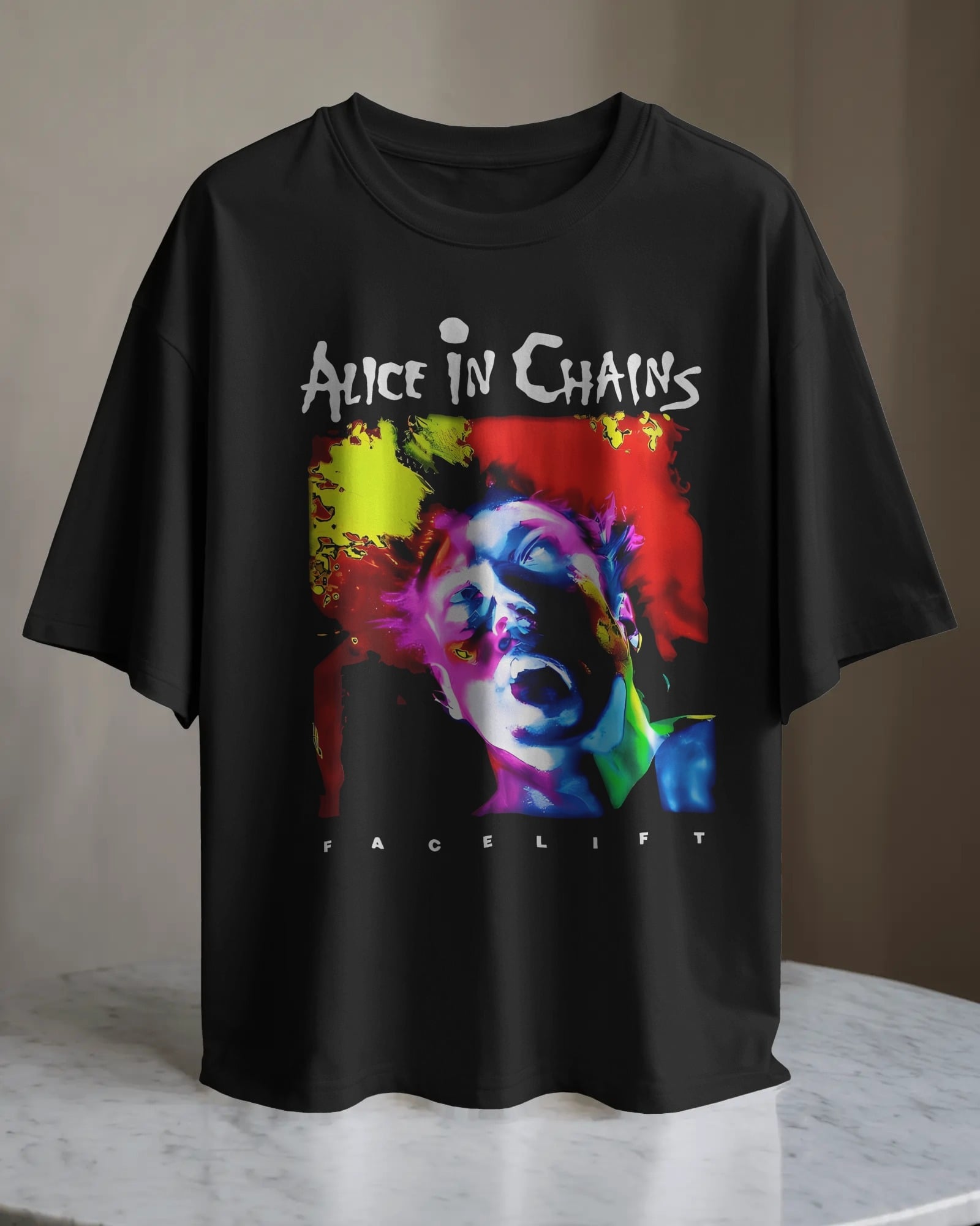POLO OVERSIZE BANDA ALICE IN CHAINS 013 - 1
