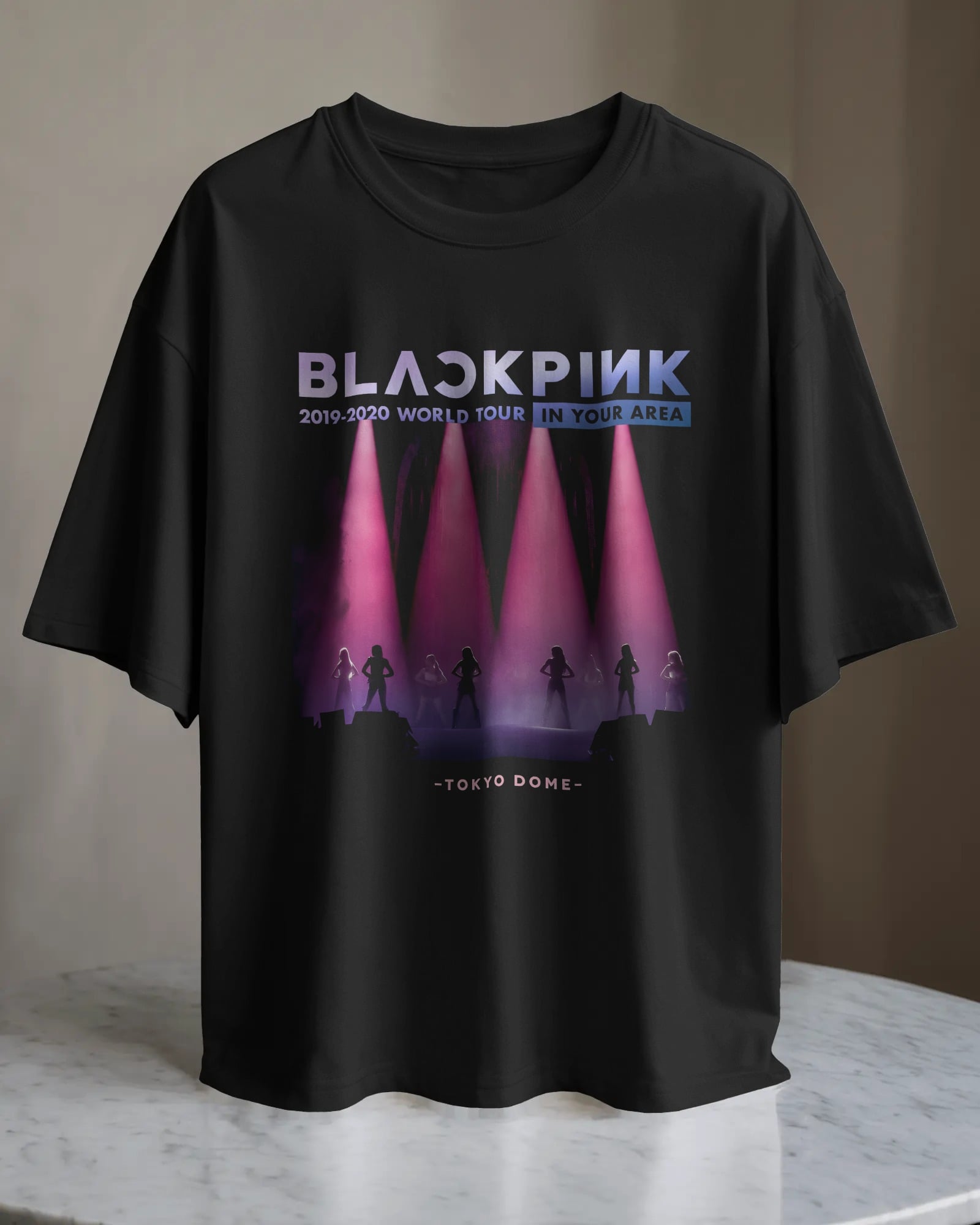 POLO OVERSIZE GRUPO COREANO BLACKPINK 012 - 1