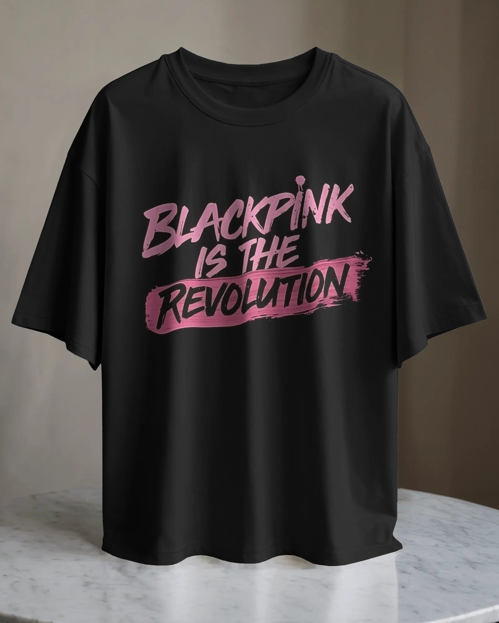 POLO OVERSIZE GRUPO COREANO BLACKPINK 011 - 1