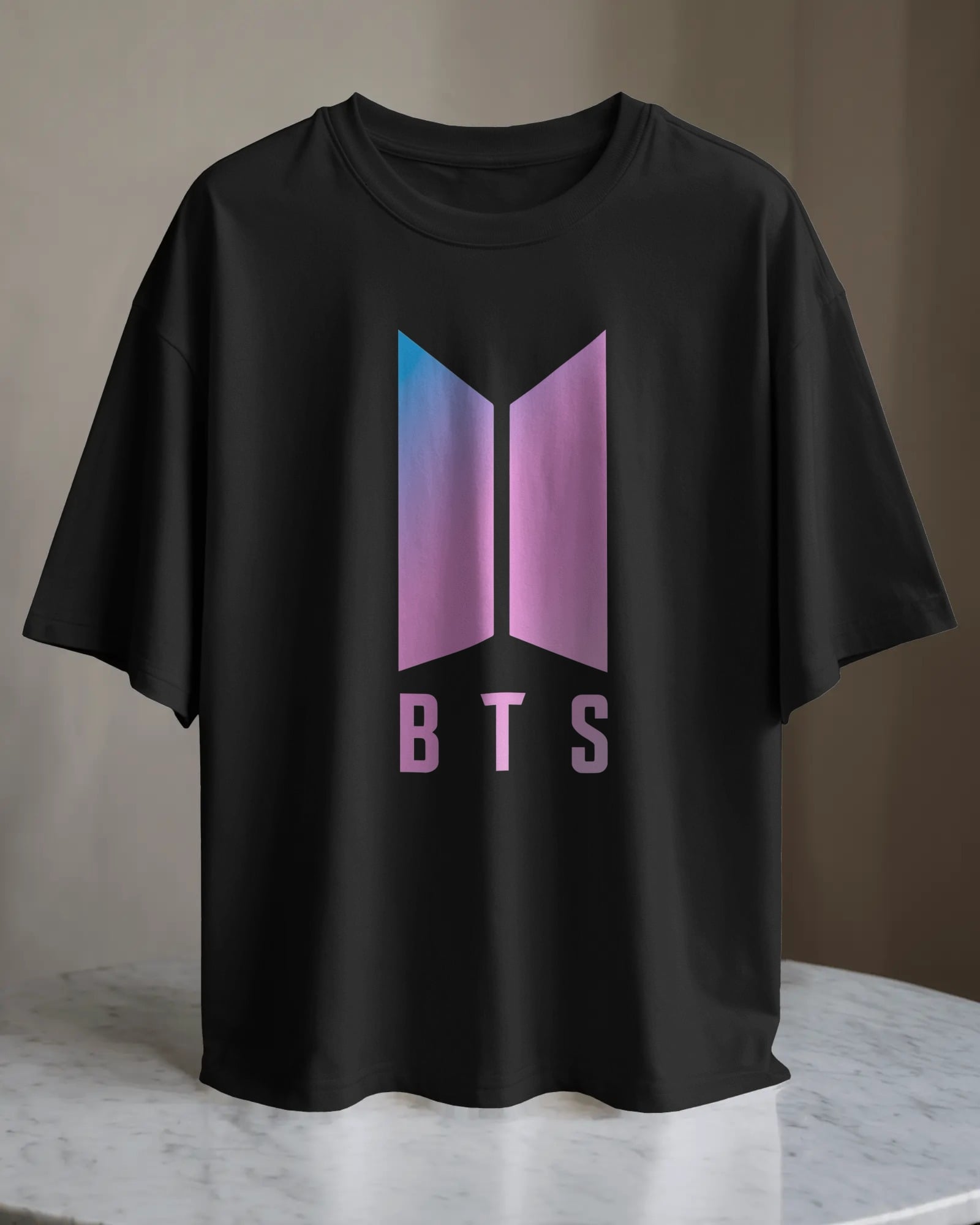 POLO OVERSIZE BTS GRUPO MUSICAL 012 - 1