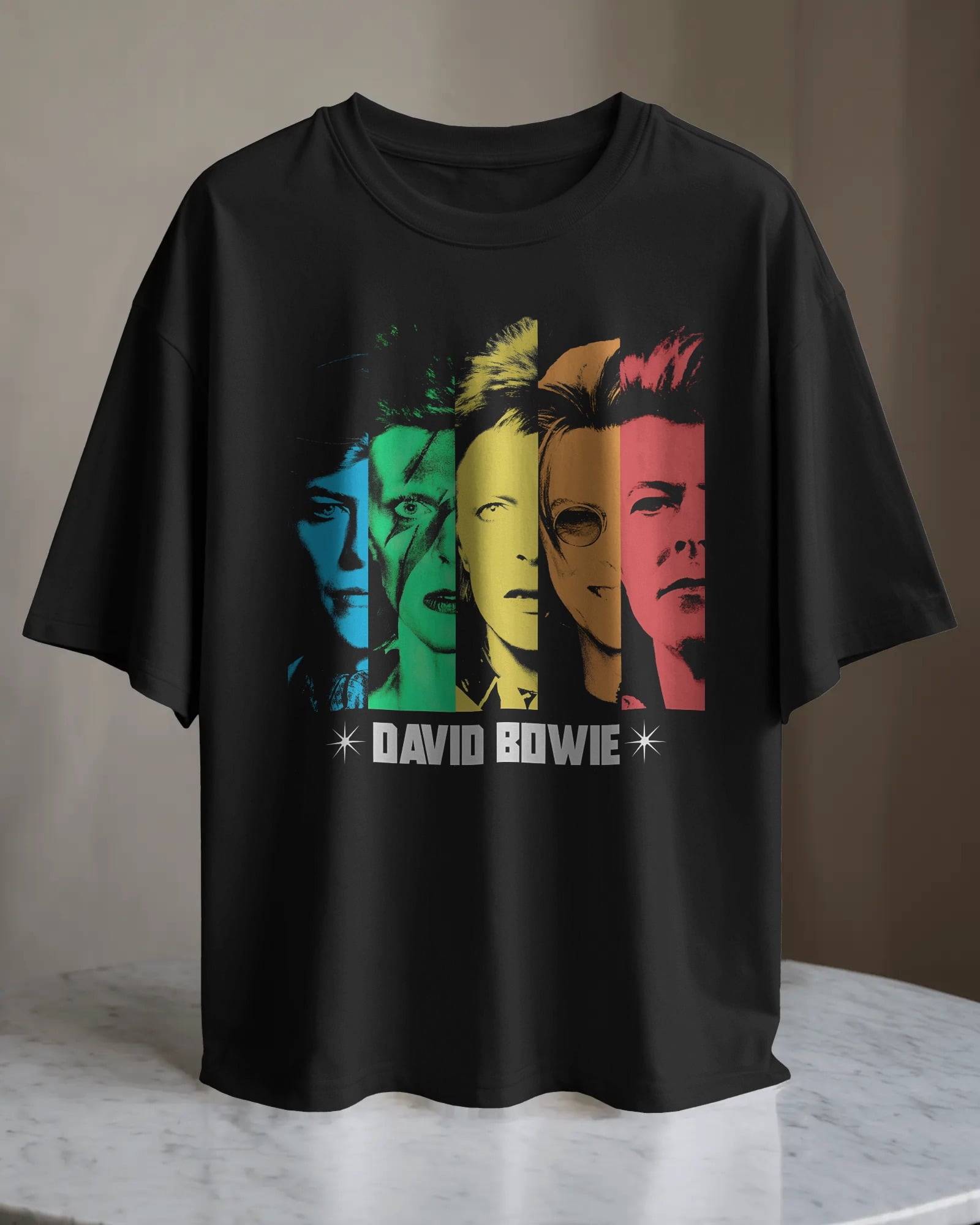 POLO OVERSIZE CANTANTE DAVID BOWIE 013 - 1