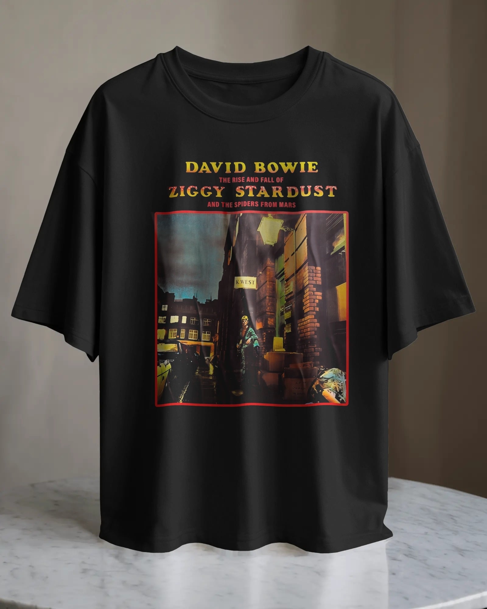 POLO OVERSIZE CANTANTE DAVID BOWIE 011 - 1