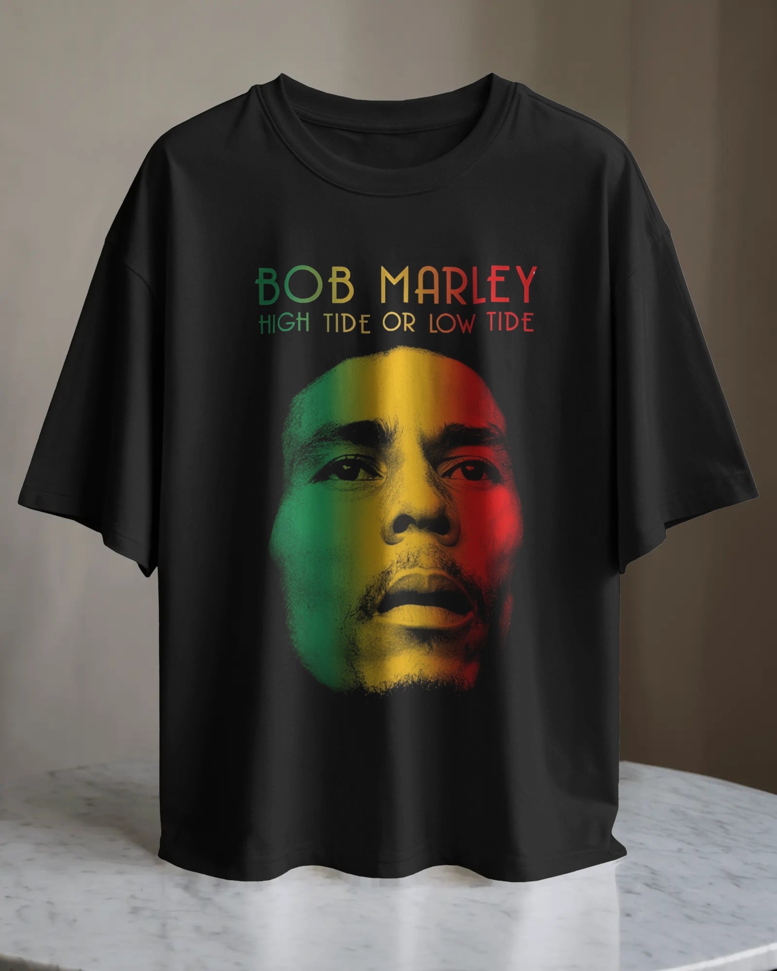 POLO OVERSIZE CANTANTE BOB MARLEY 012 - 1