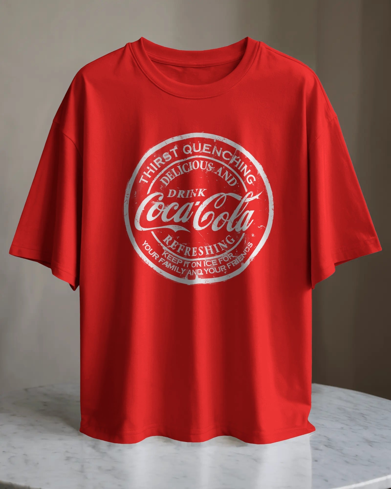 POLO OVERSIZE MOTIVO COCACOLA 011 - 1